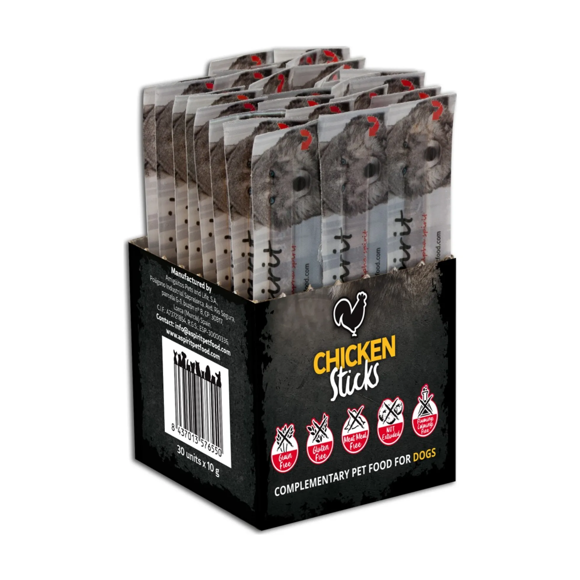 Alpha Spirit Sticks Storpack Chicken