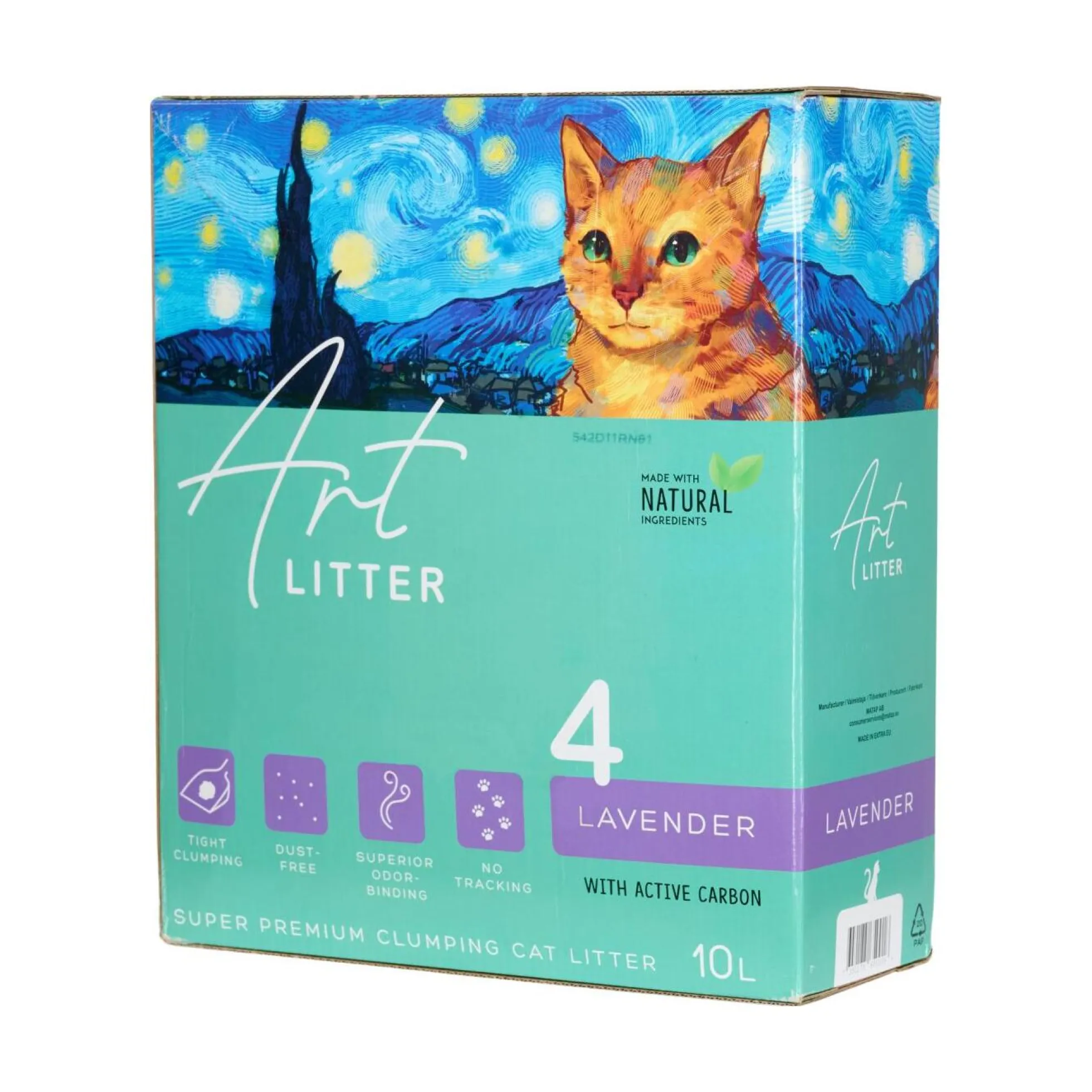 Art Litter Kattsand Lavendel