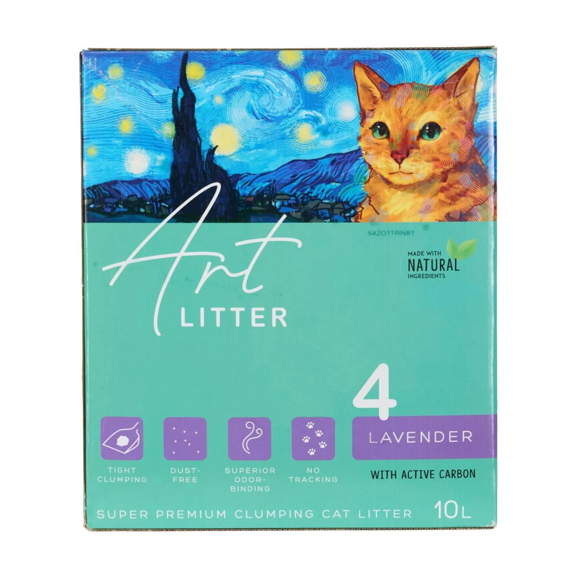 Art Litter Kattsand Lavendel