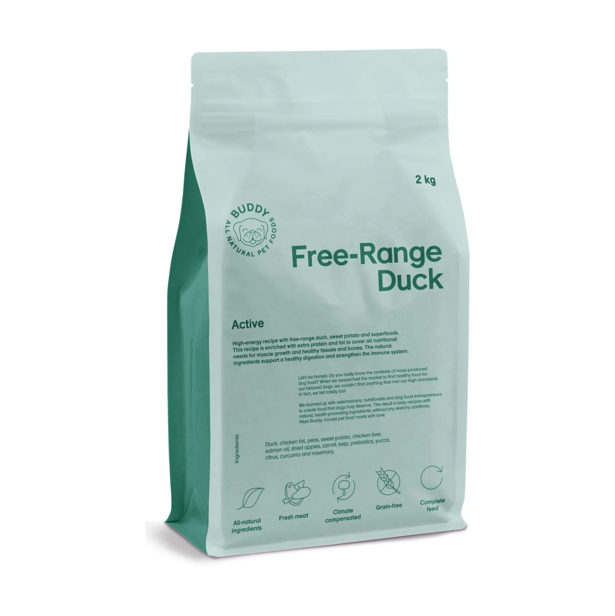Buddy Pet Foods Buddy Free-Range Duck