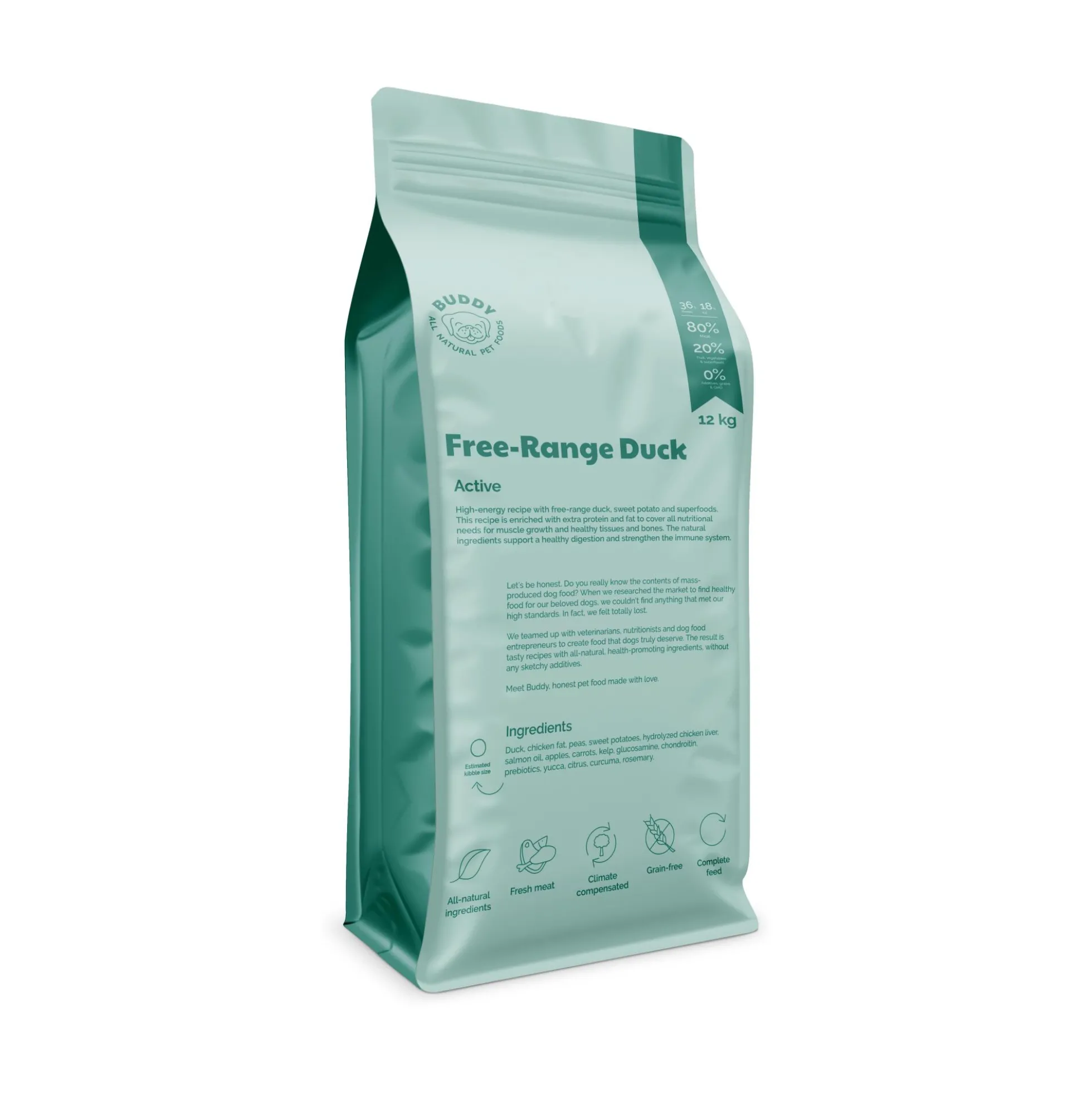 Buddy Pet Foods Buddy Free-Range Duck