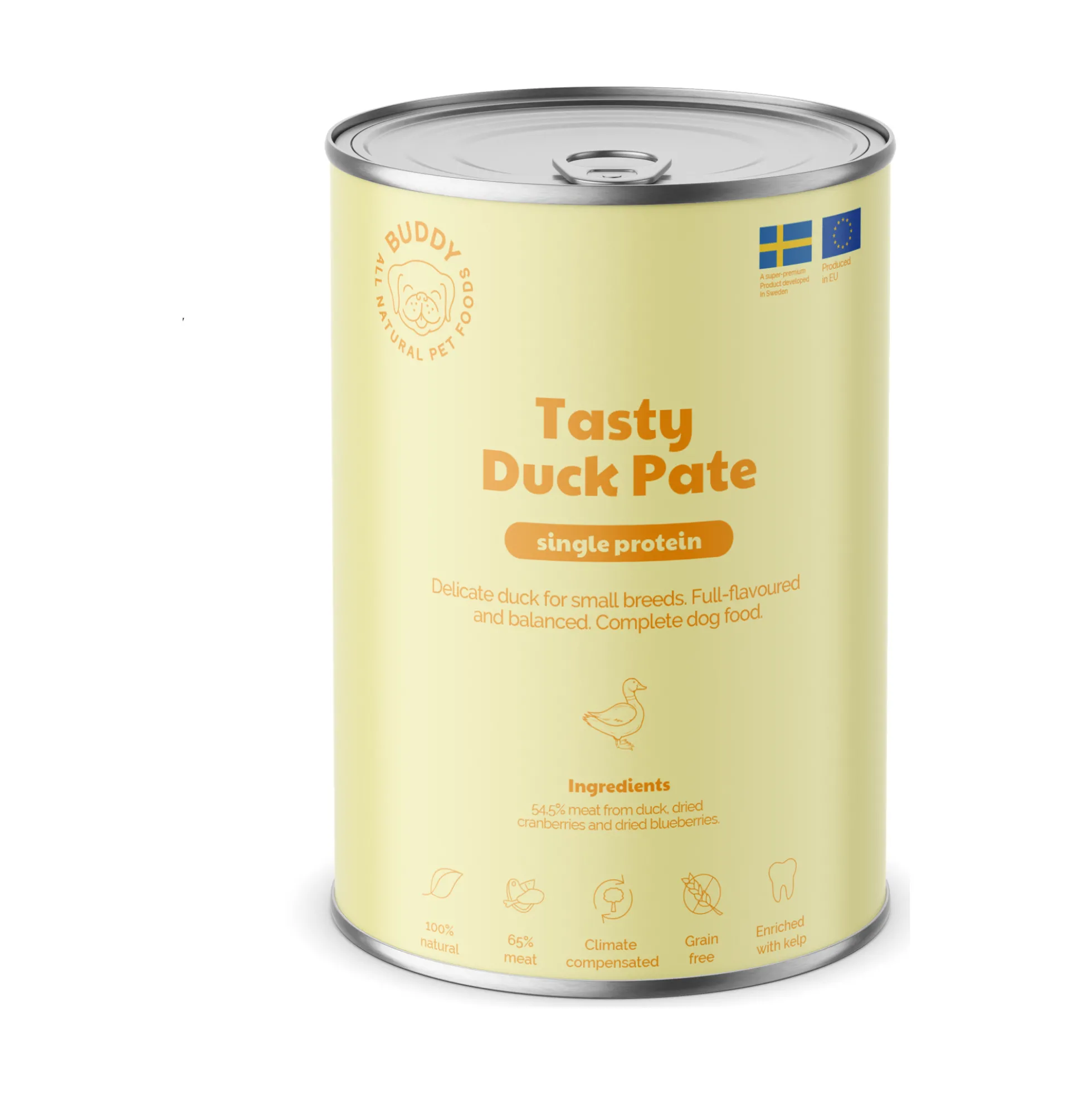Buddy Pet Foods Tasty Duck Pate