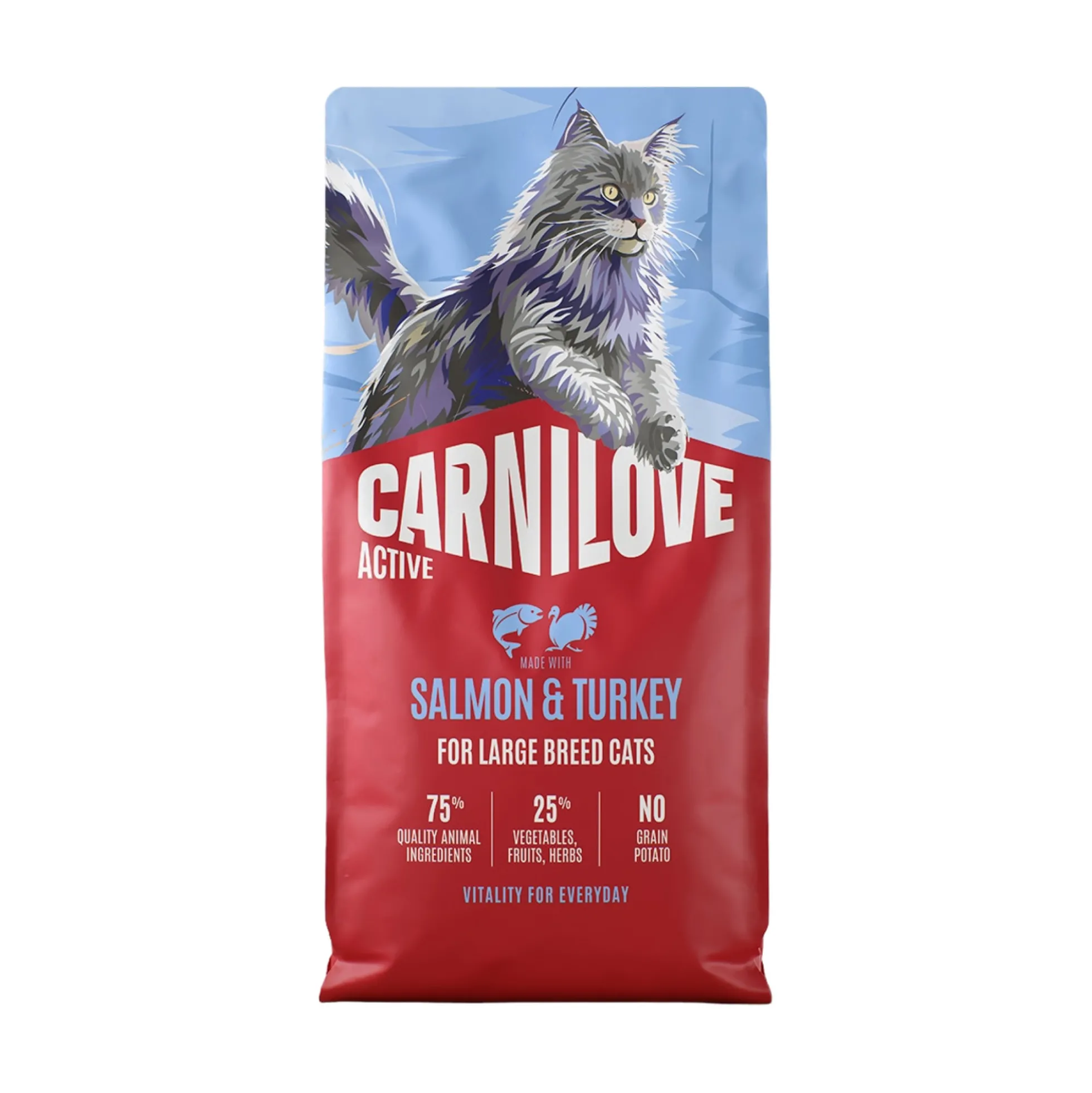 Carnilove Active Cat Salmon & Turkey Large Breed
