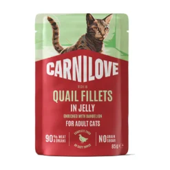 Carnilove Cat Pouch Jelly Quail Fillets