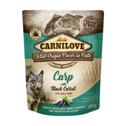Carnilove Dog Pouch Paté Carp with Black Carrot