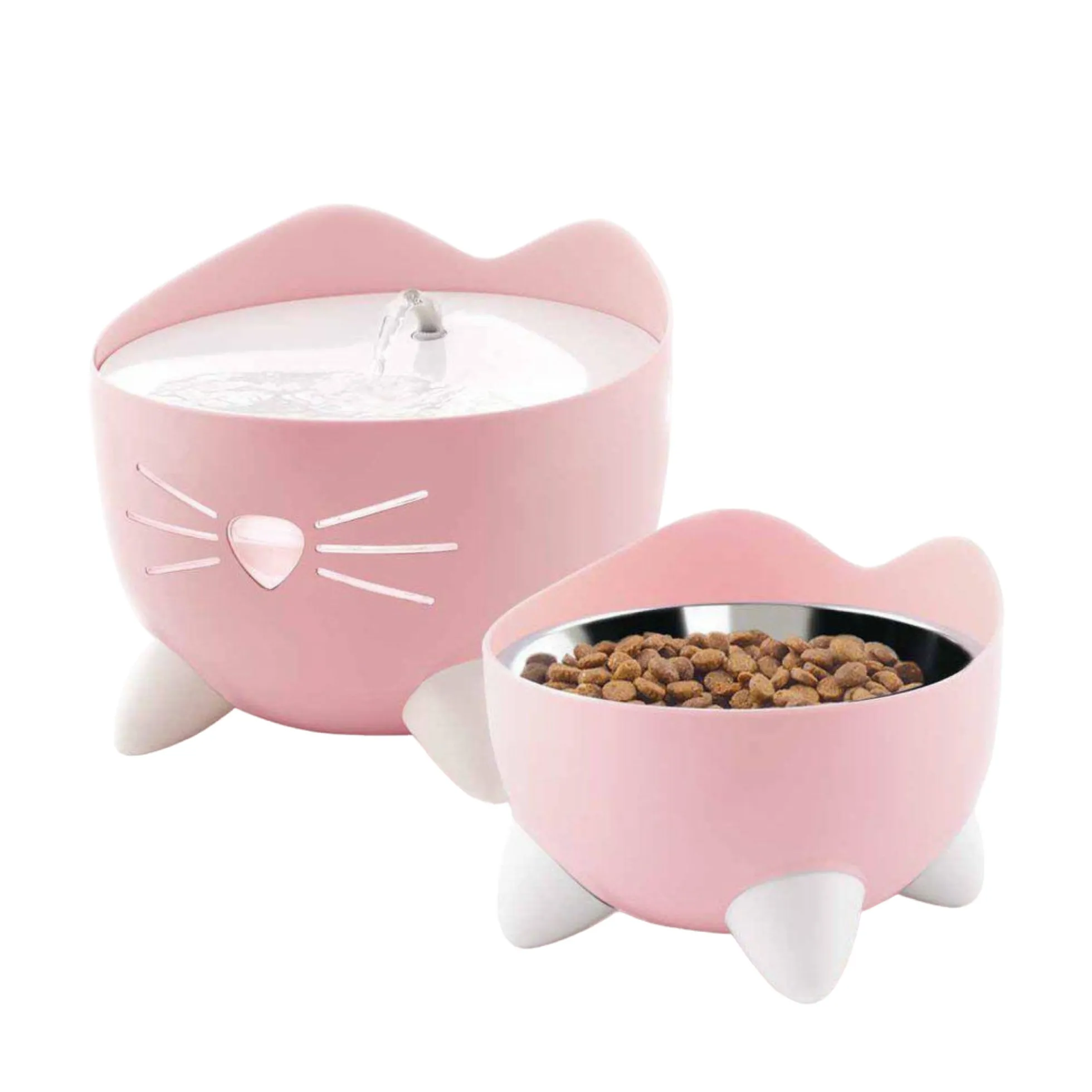 Catit Pixi Combo Kit Fontän + Matskål