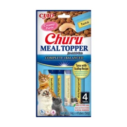 Churu Cat Meal Topper Tuna with Scallop