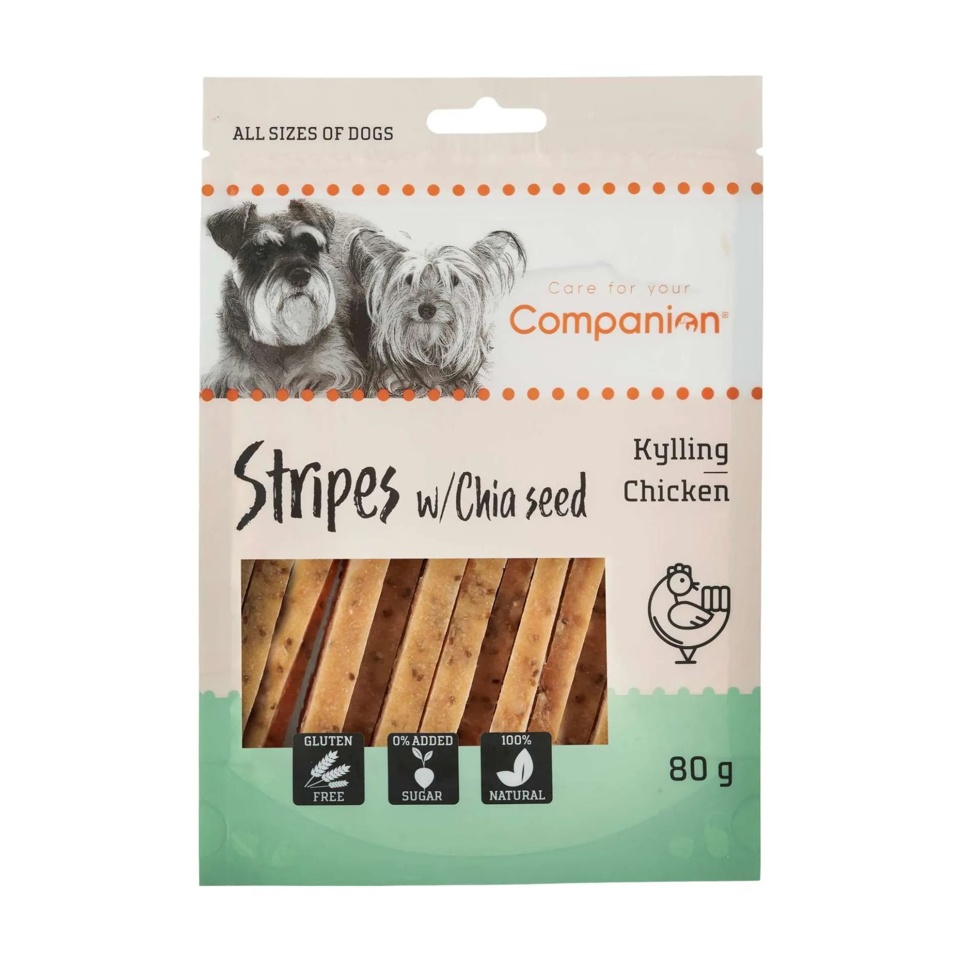 Companion Chicken Stripes Chia Seed