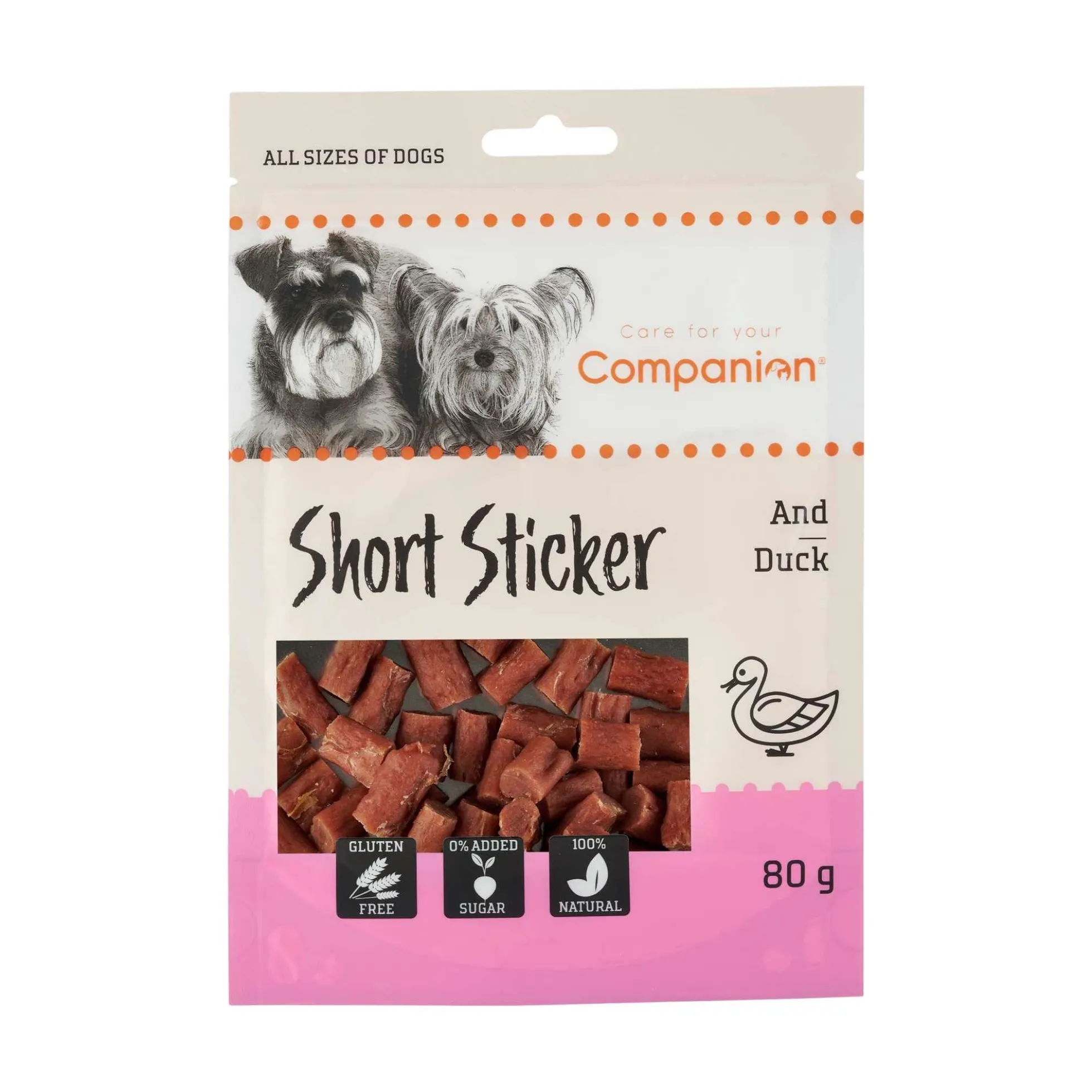 Companion Short Duck Sticker