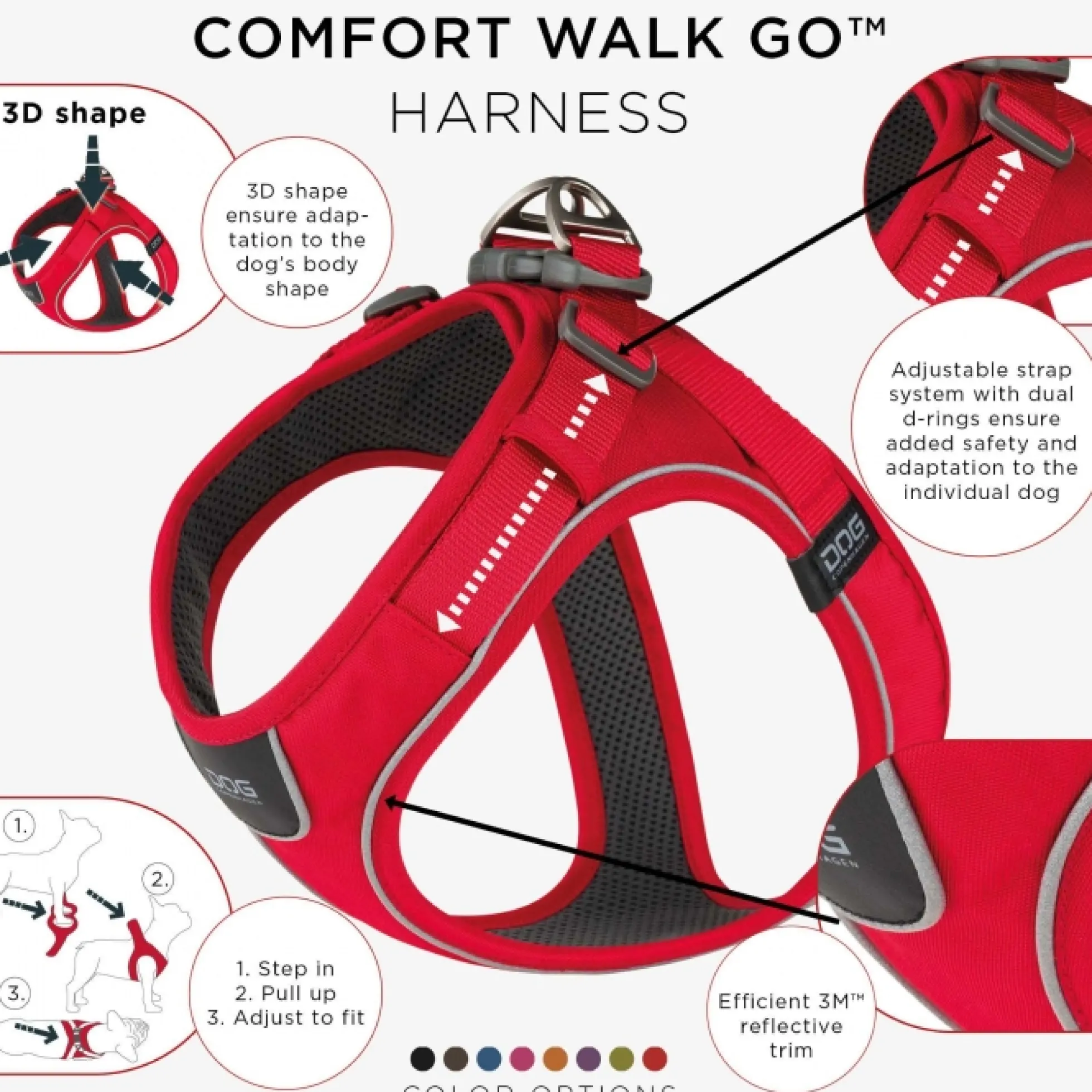Dog Copenhagen Comfort Walk Go Harness