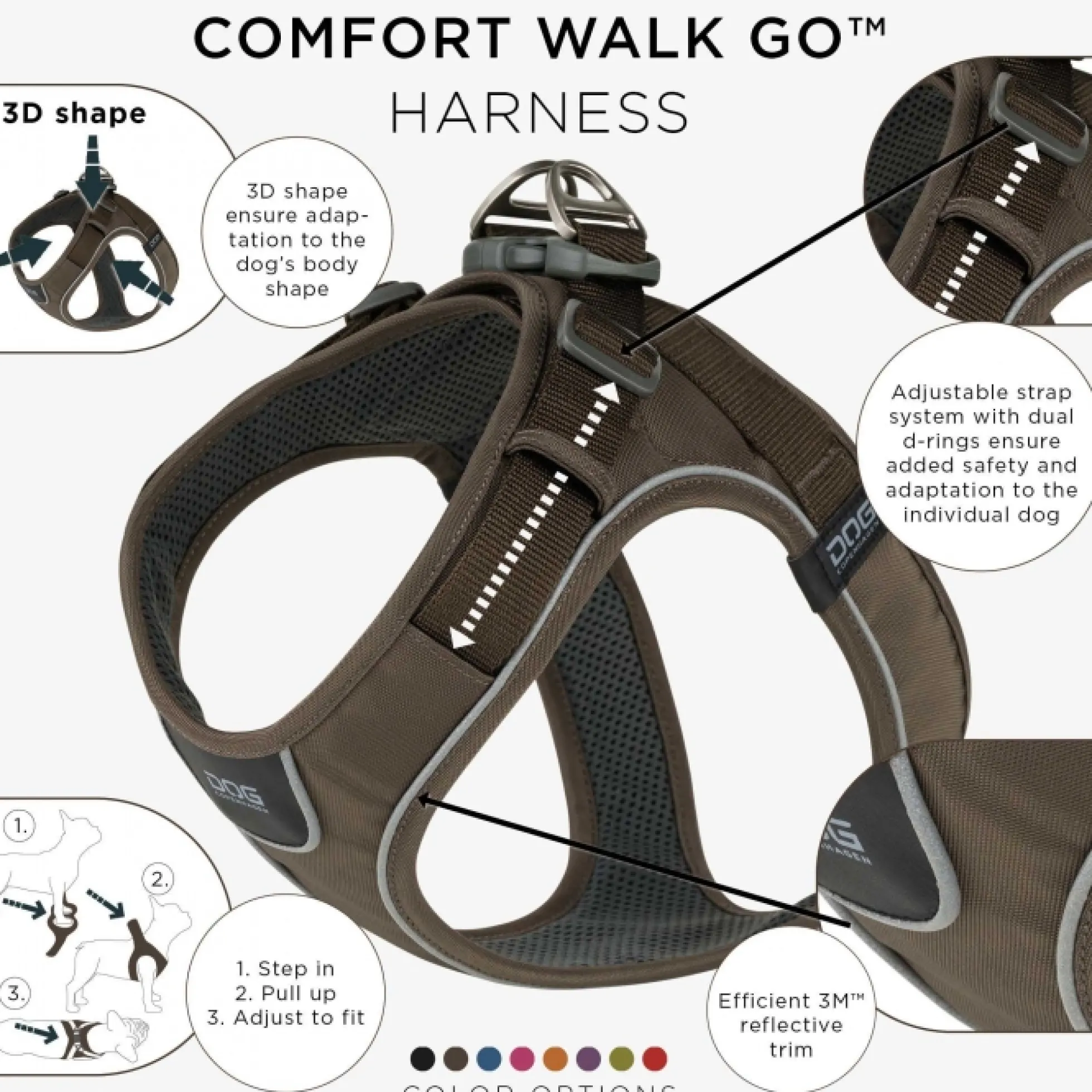 Dog Copenhagen Comfort Walk Go Harness
