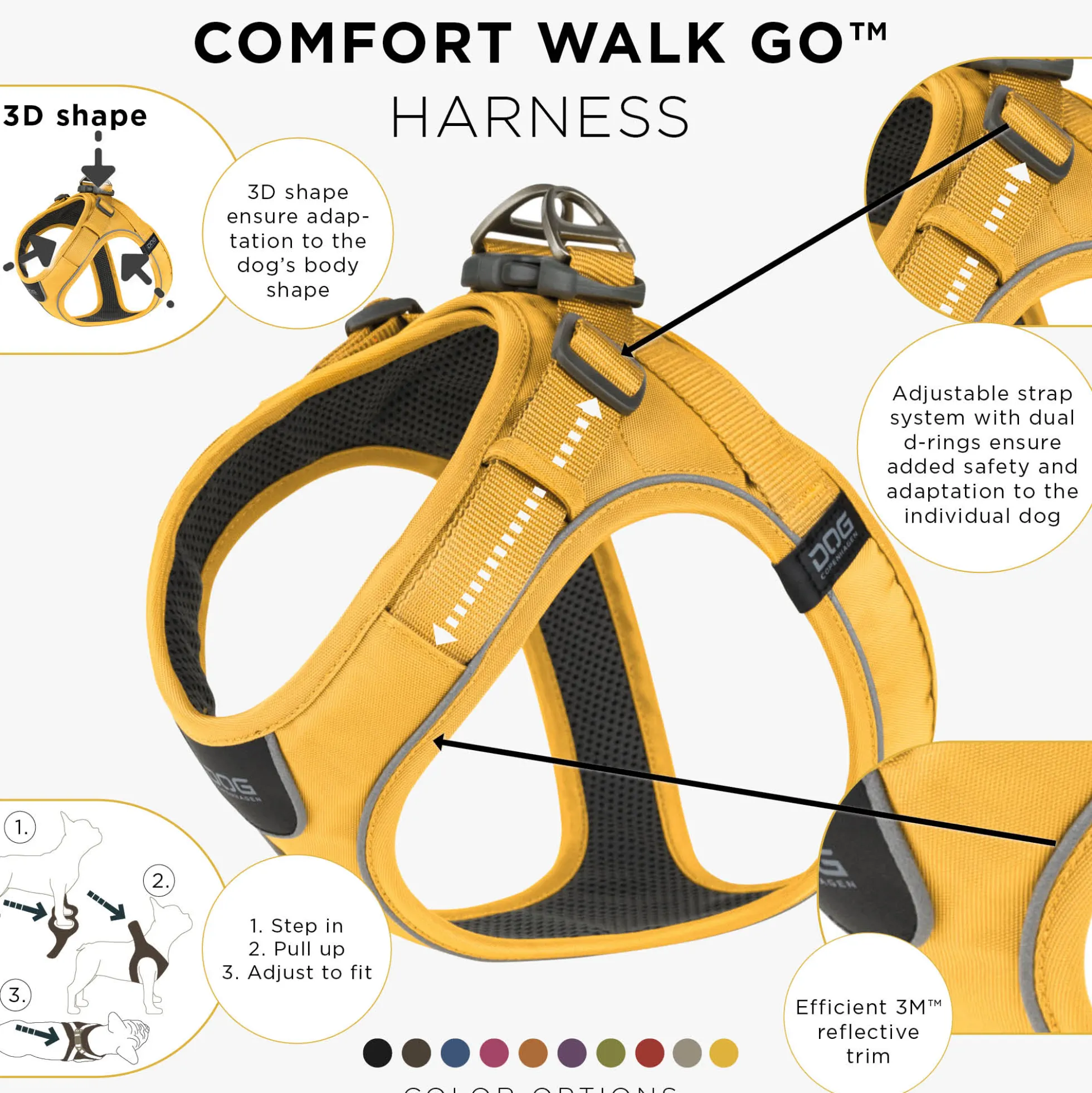 Dog Copenhagen Comfort Walk Go Harness