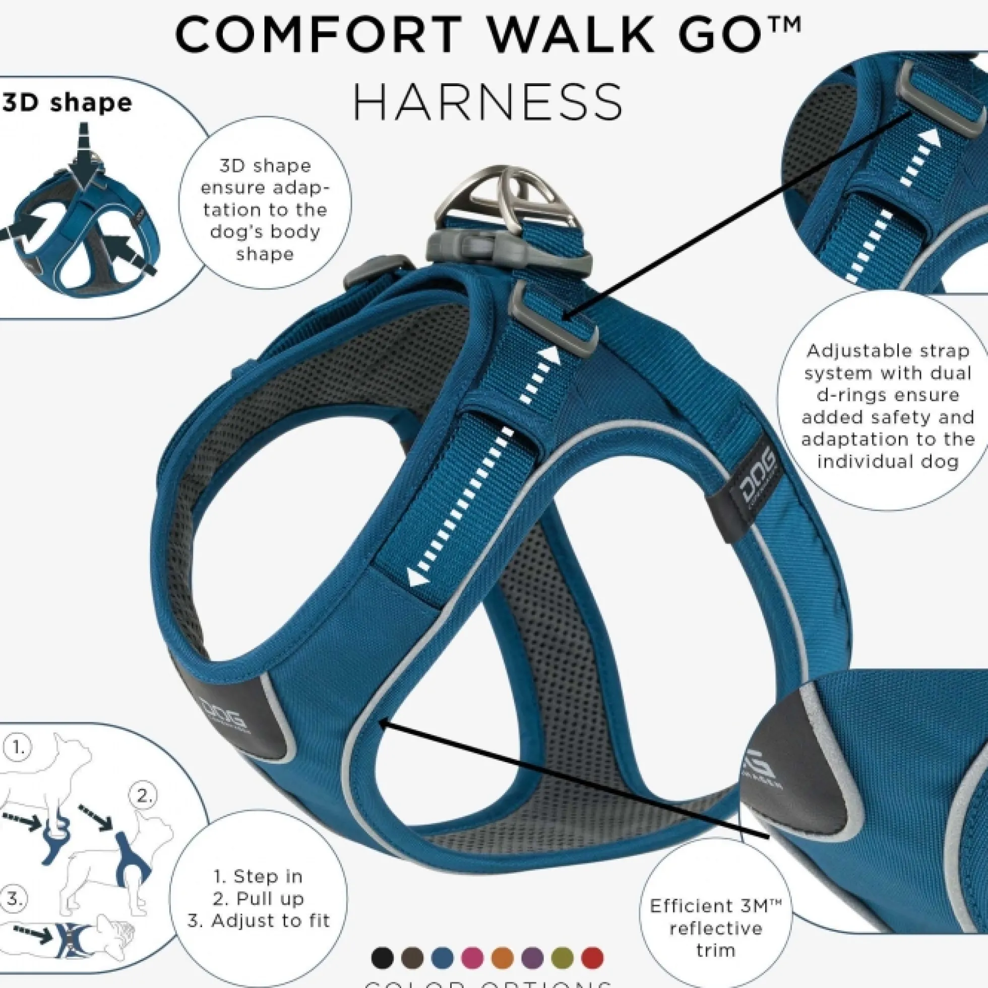 Dog Copenhagen Comfort Walk Go Harness
