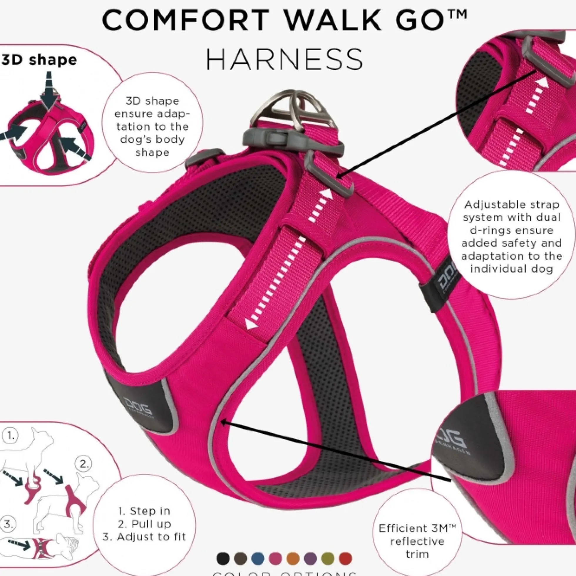 Dog Copenhagen Comfort Walk Go Harness