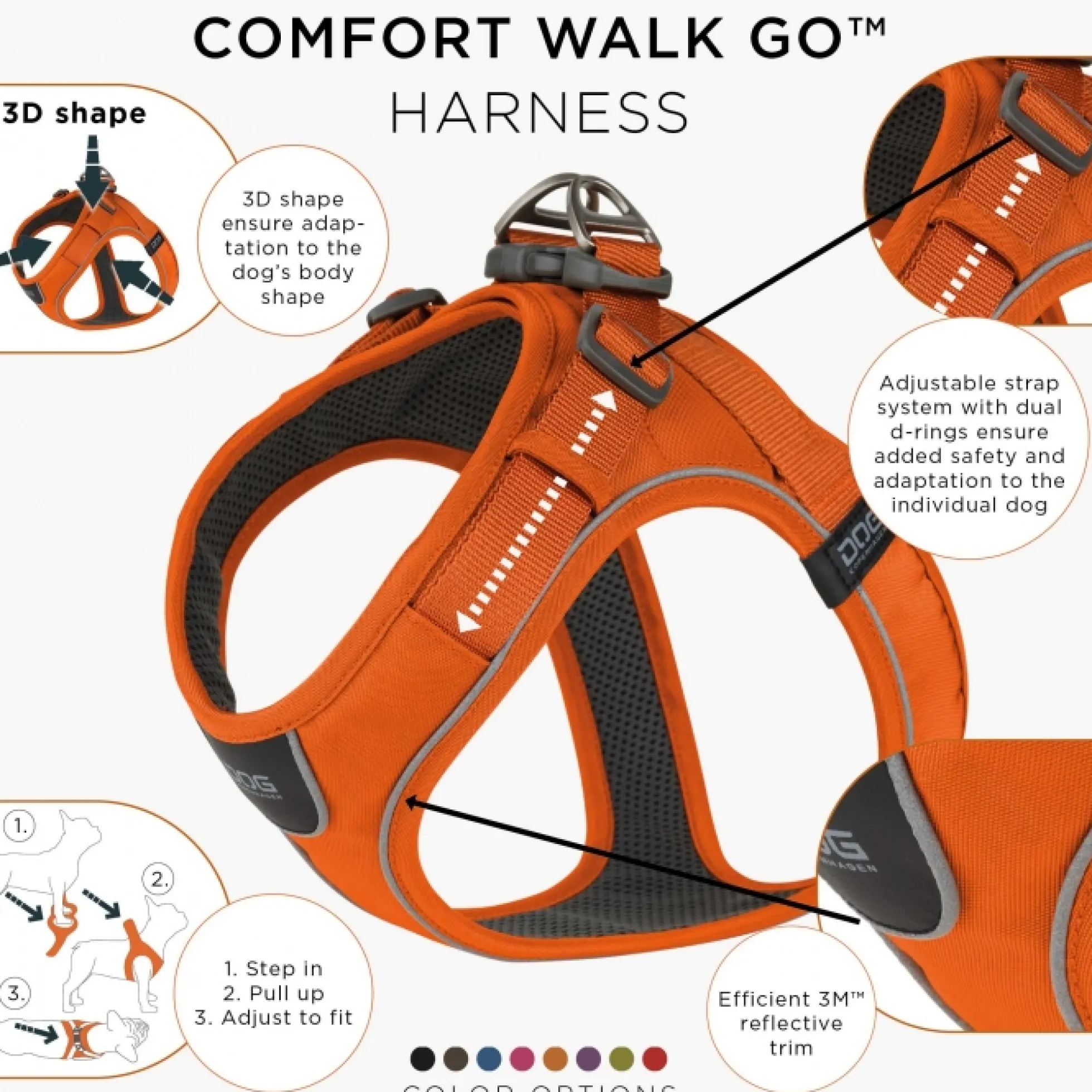 Dog Copenhagen Comfort Walk Go Harness