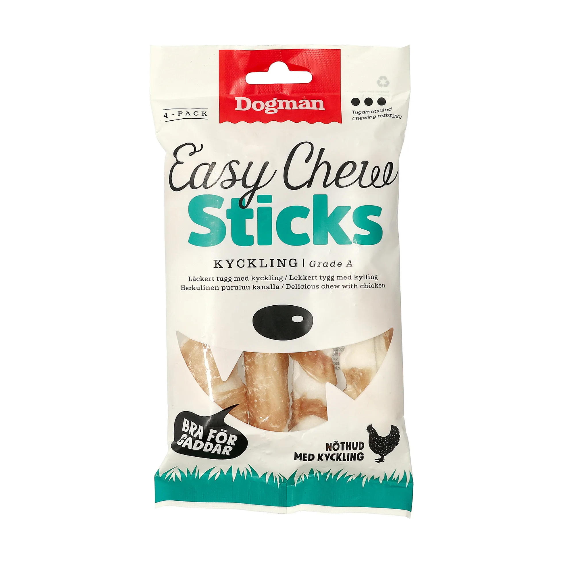 Dogman Easy Chew Tuggpinnar