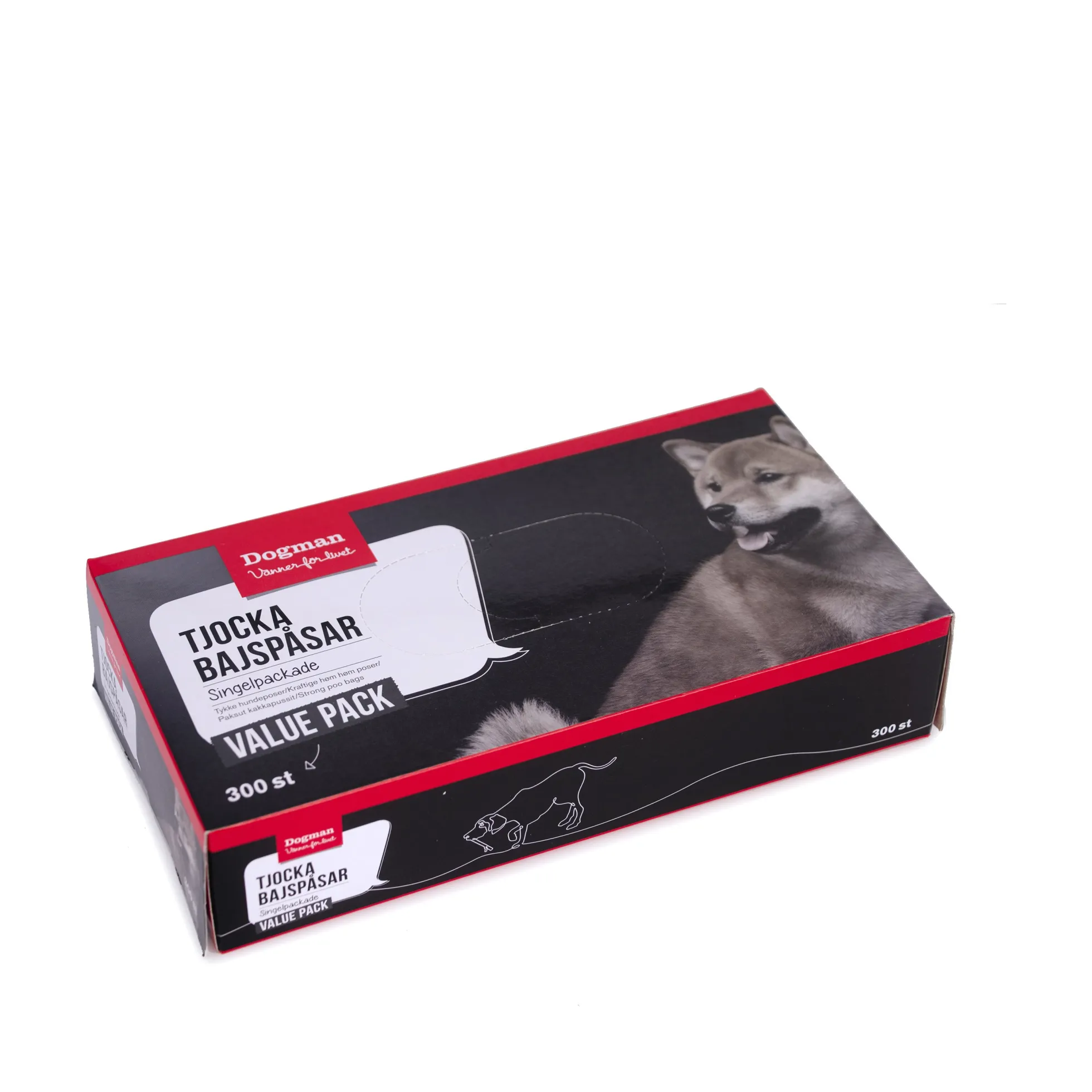 Dogman 300-pack Bajspåsar