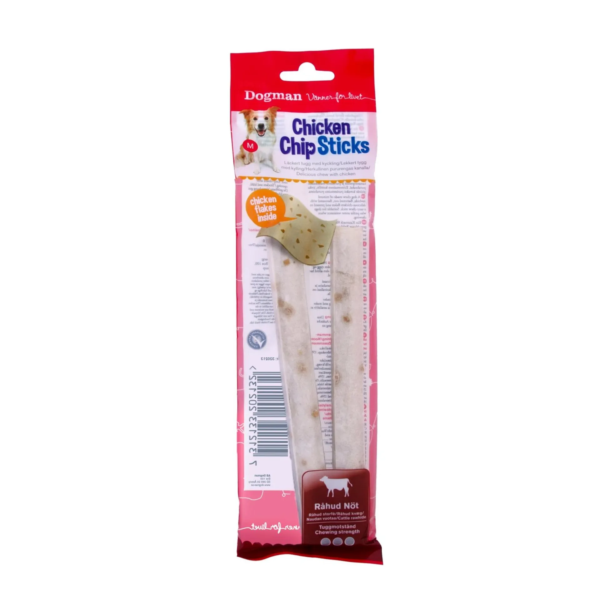 Dogman 2-pack Chicken Chip Sticks