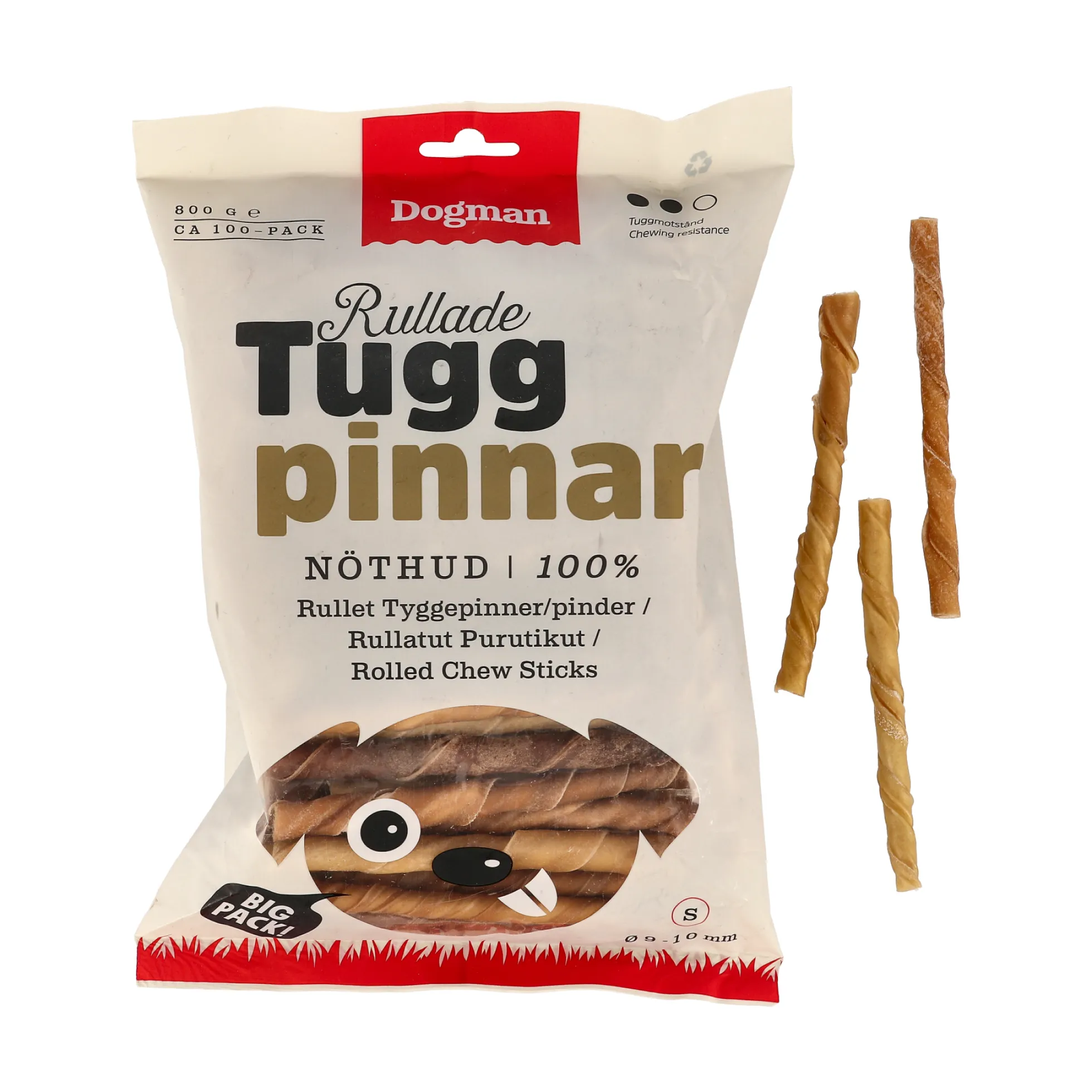 Dogman Rullade Tuggpinnar