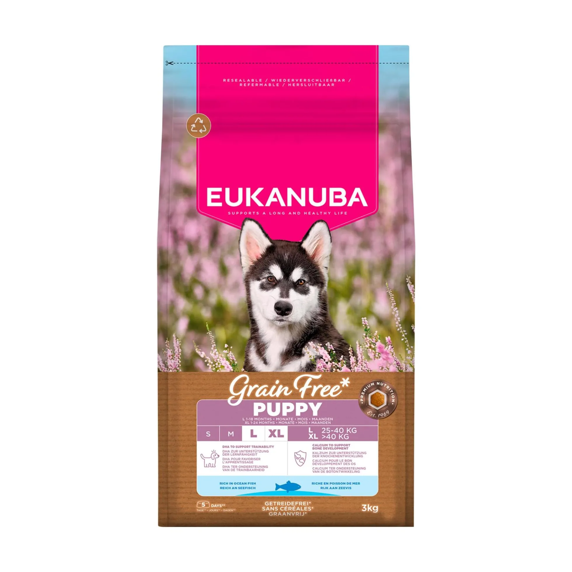 Eukanuba Grain Free Puppy & Junior Large Breed Ocean & Fish