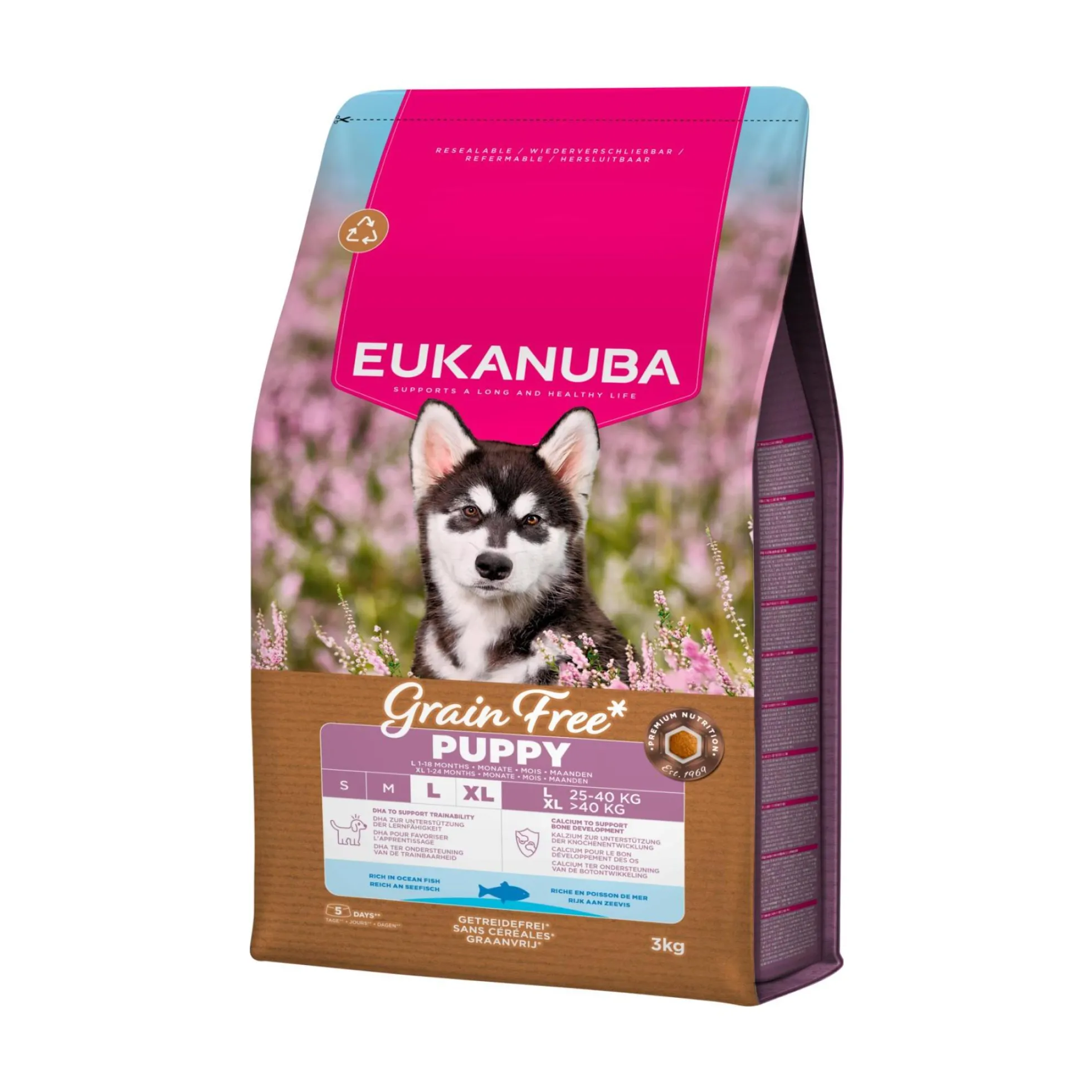 Eukanuba Grain Free Puppy & Junior Large Breed Ocean & Fish