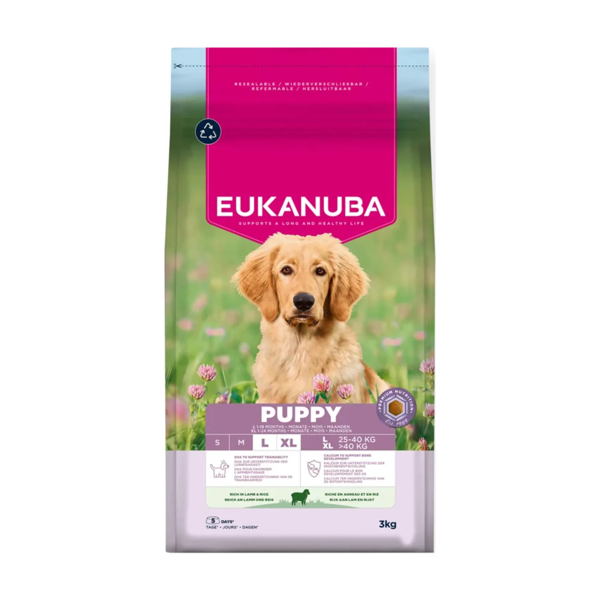 Eukanuba Puppy & Junior Lamb & Rice Large Breed