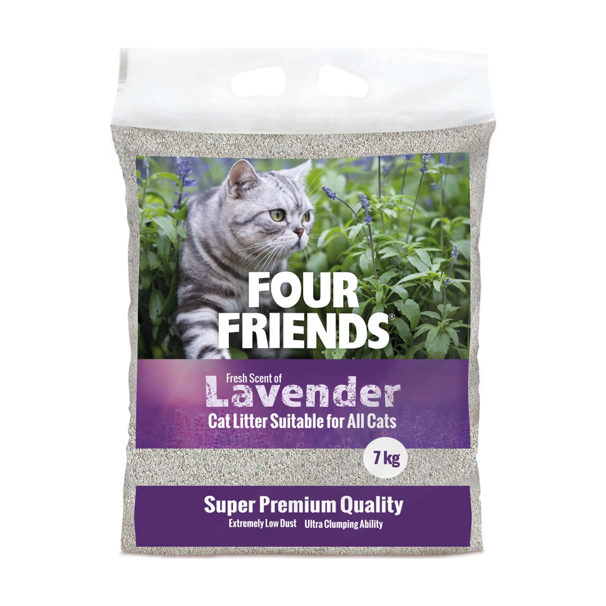 Four Friends FourFriends Kattsand Lavendel
