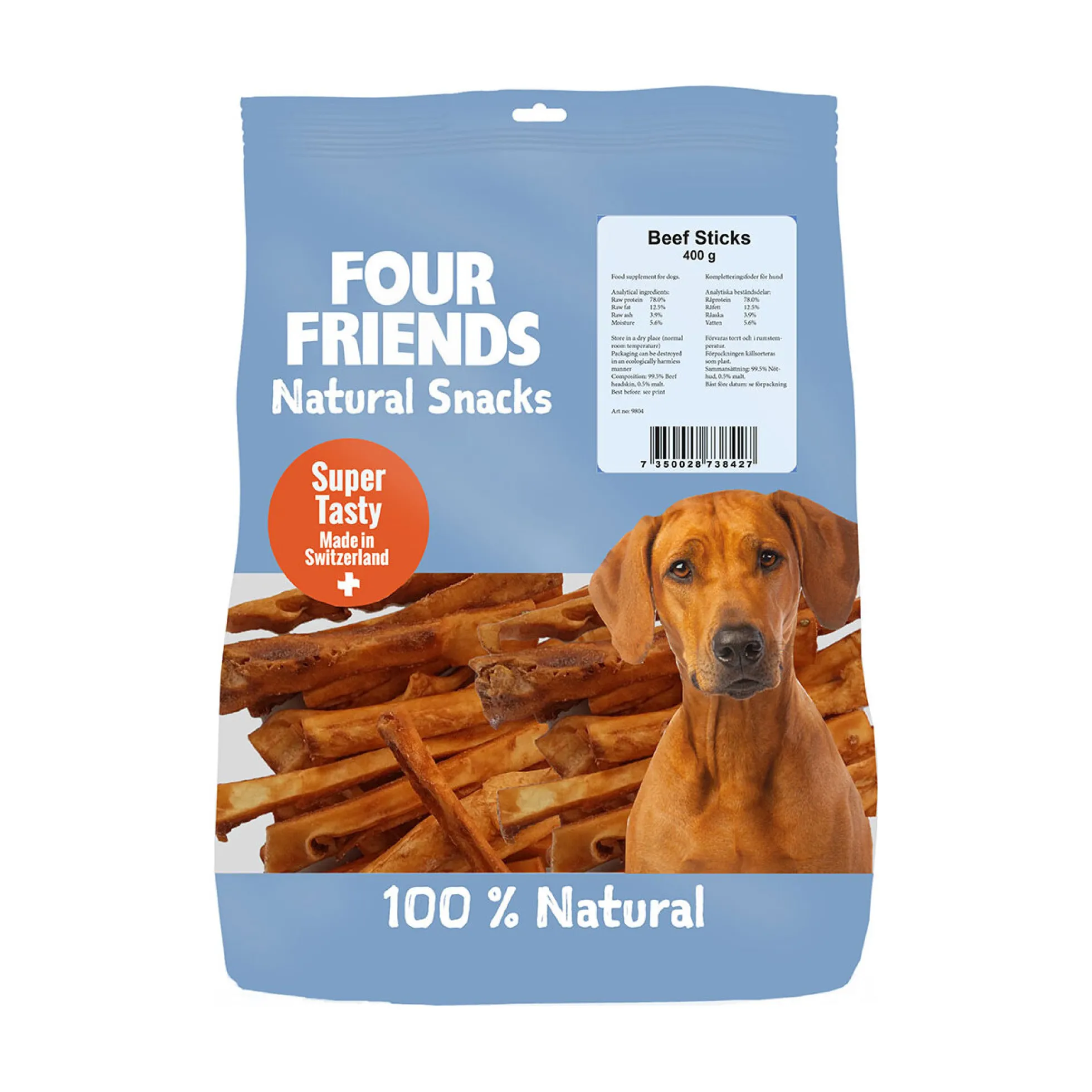 FourFriends Four Friends Natural Snacks Beef Stick