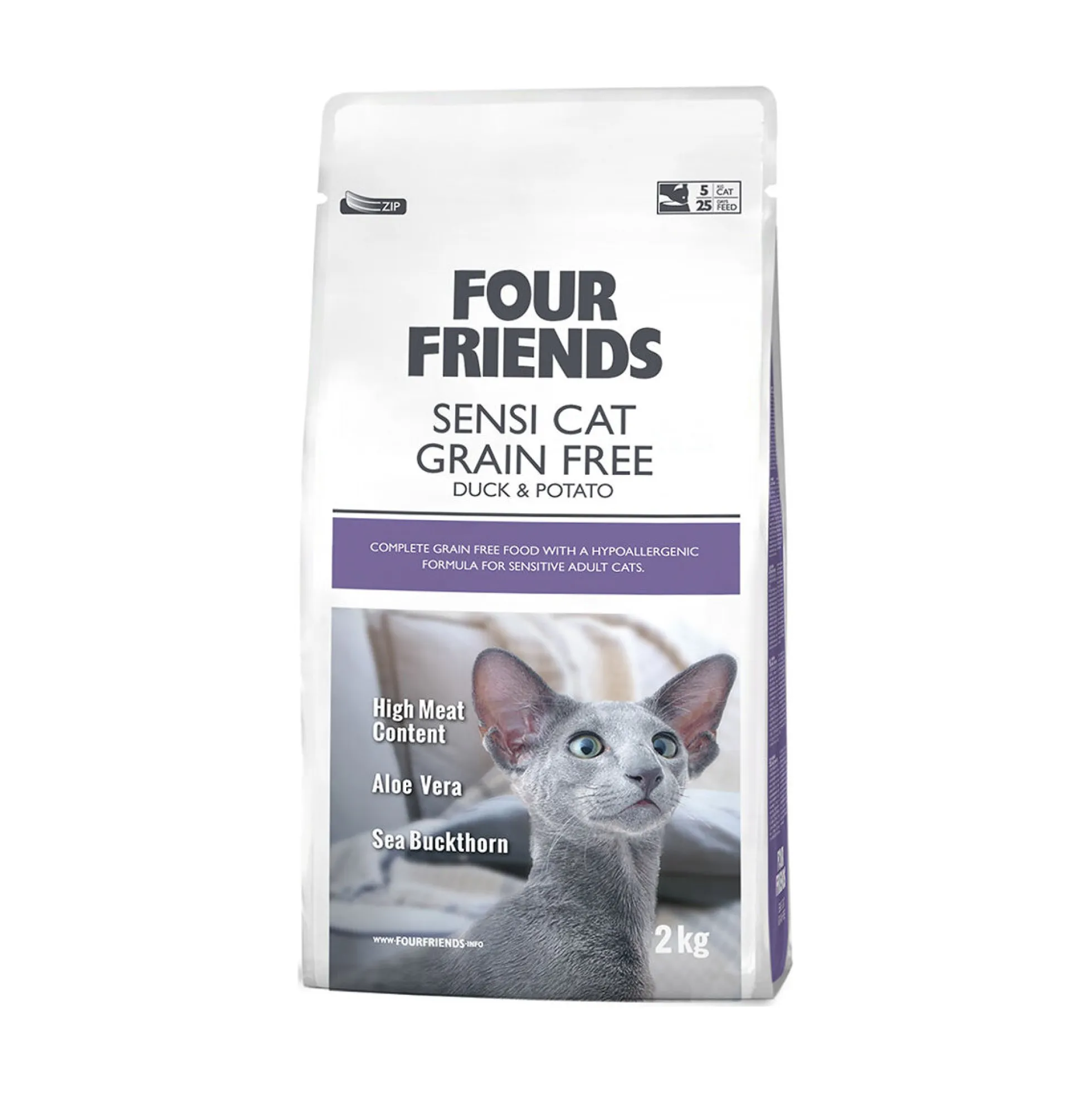 Four Friends FourFriends Sensi Cat Grain Free