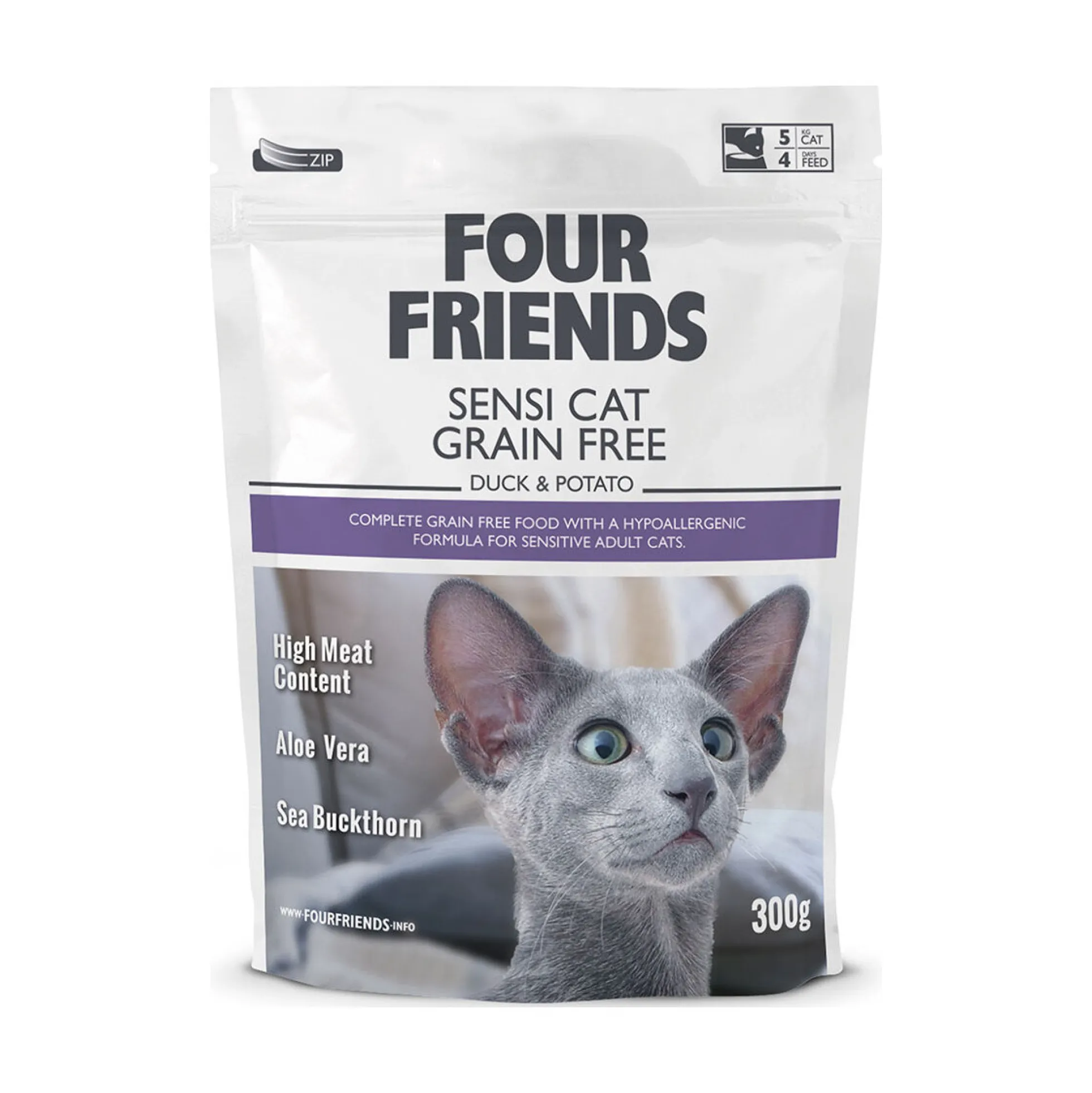 Four Friends FourFriends Sensi Cat Grain Free