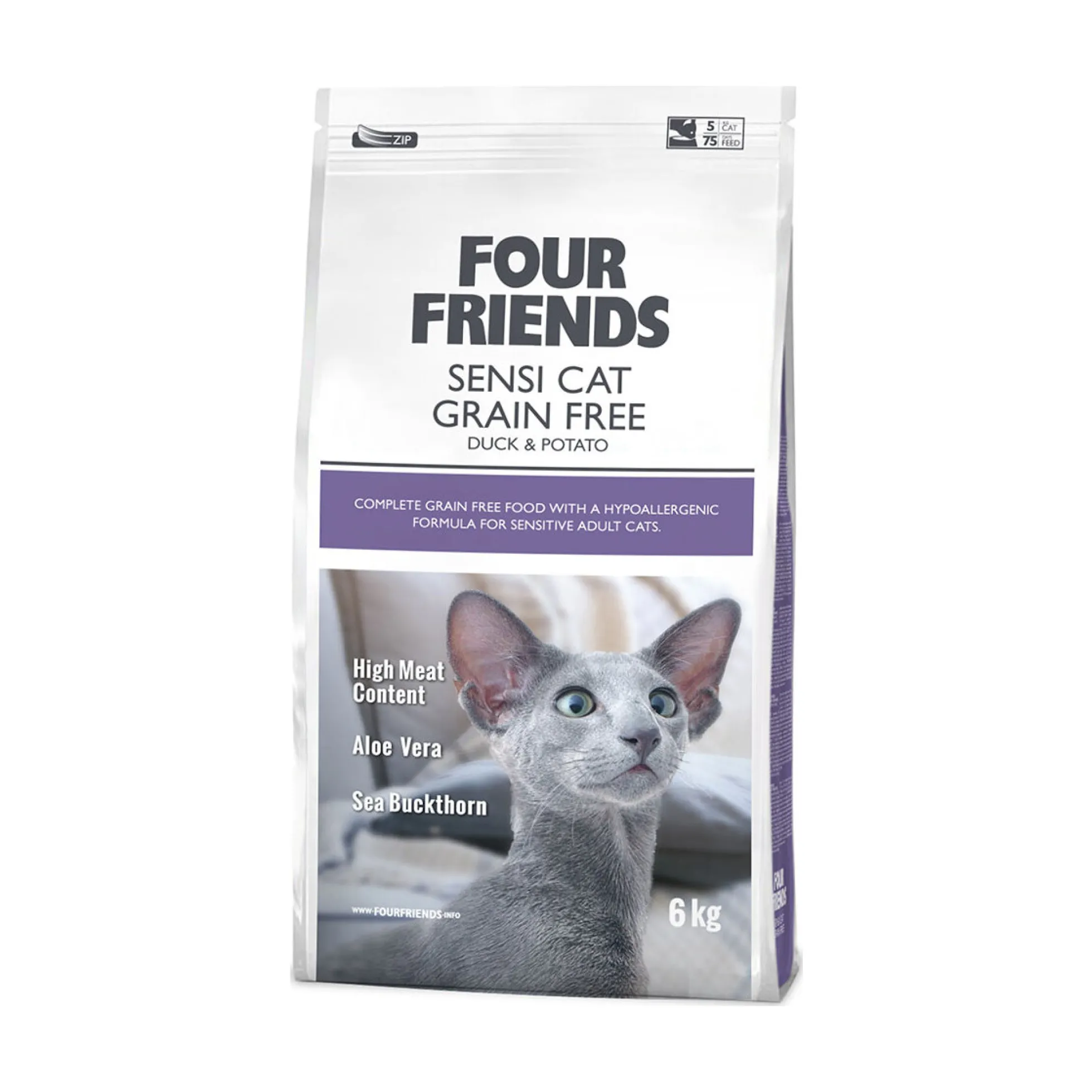 Four Friends FourFriends Sensi Cat Grain Free