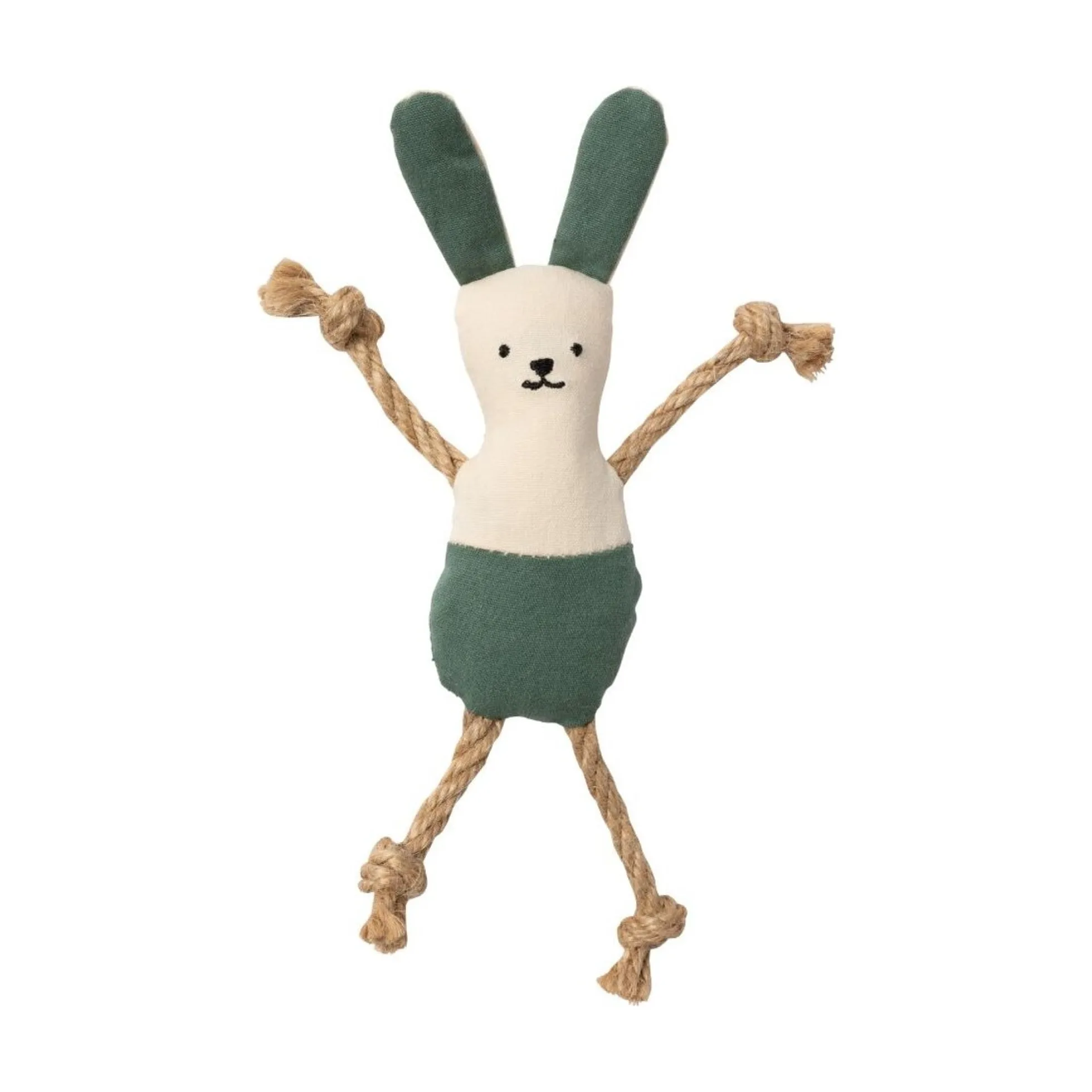 FuzzYard Pet Products FuzzYard Life Bunny Kattleksak Myrtle Green