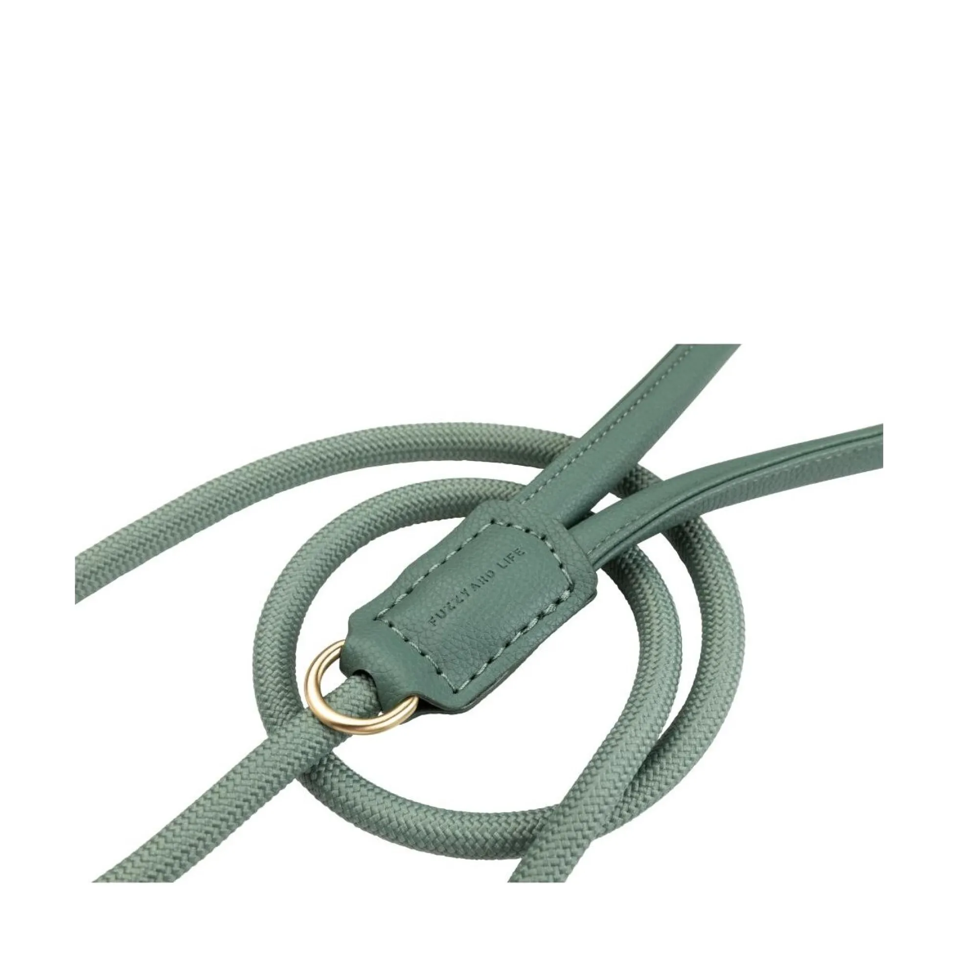 FuzzYard Pet Products FuzzYard Life Atelier Koppel Myrtle Green