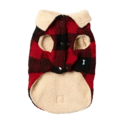 FuzzYard Pet Products FuzzYard Lumber jacket 25 Red
