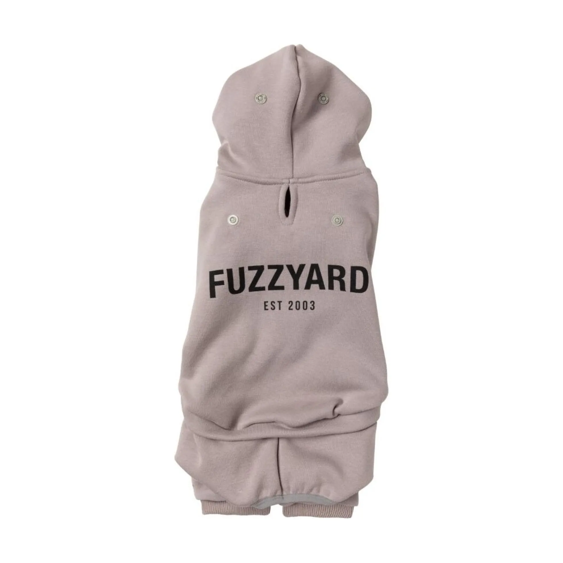FuzzYard Pet Products FuzzYard Urban Tacksuit Cool Grey
