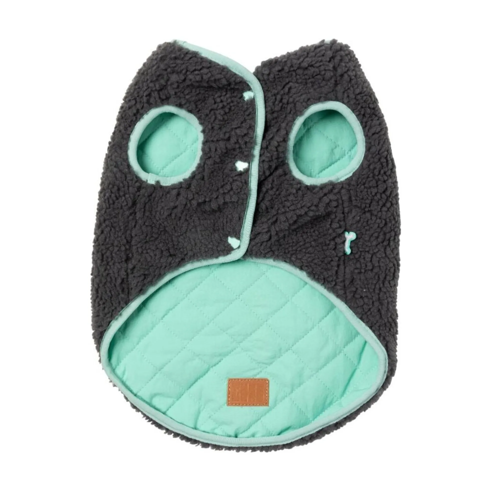 FuzzYard Pet Products FuzzYard Nara Jacket Grey