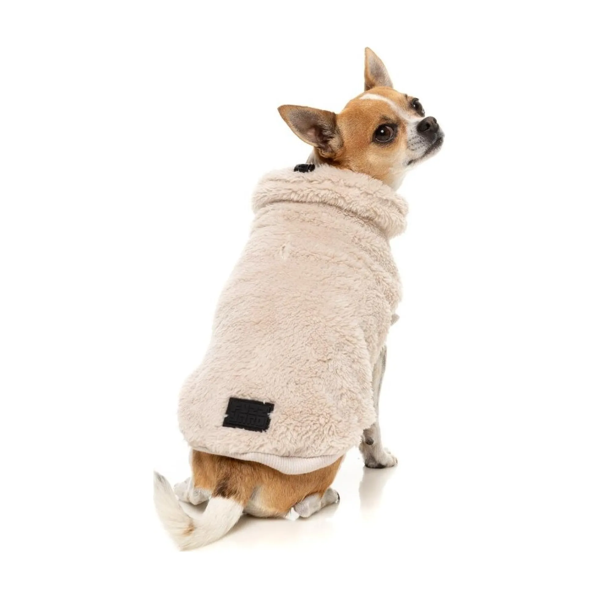 FuzzYard Pet Products FuzzYard Sweater Turtle Teddy 25 Champagne