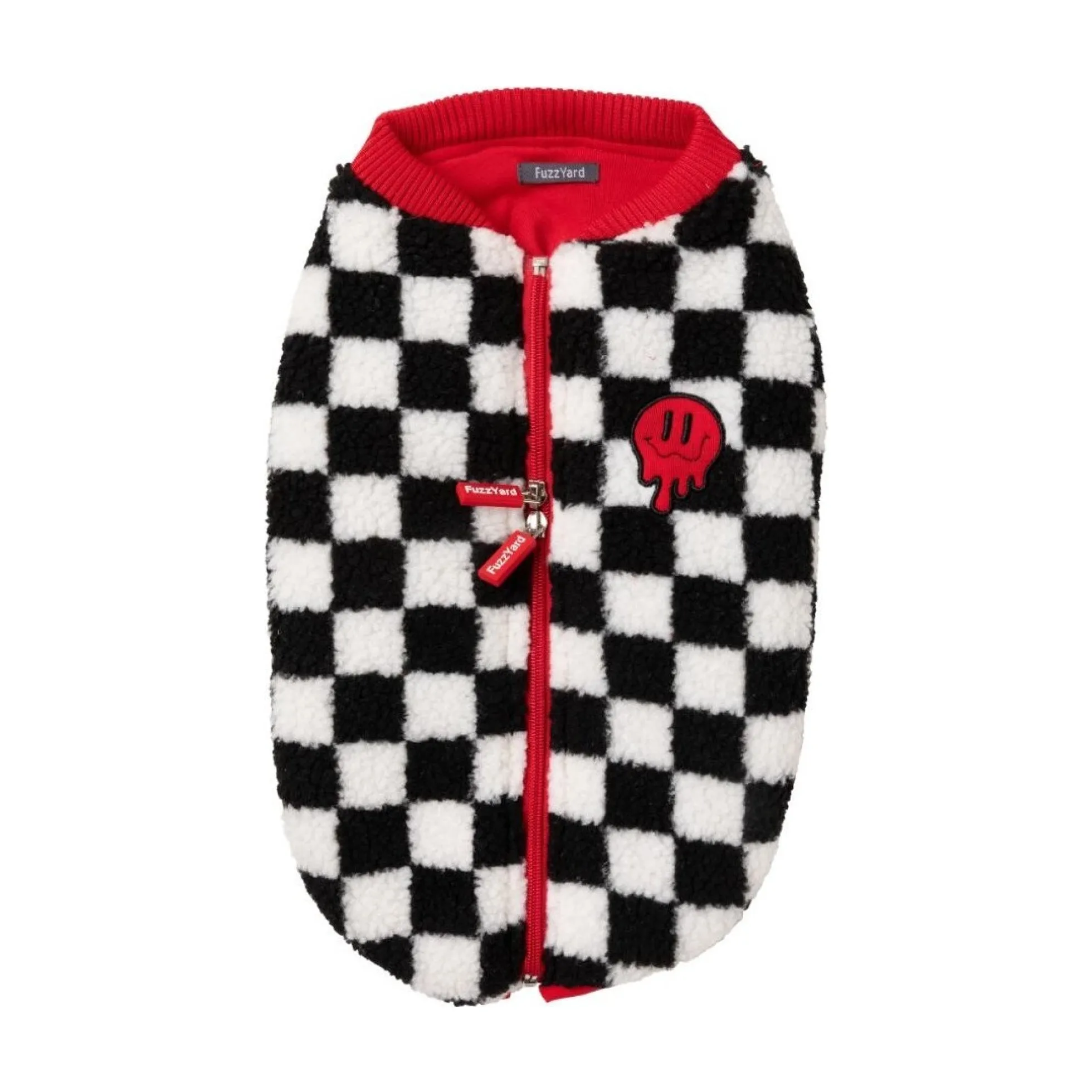 FuzzYard Pet Products FuzzYard Ollie Jacket Red
