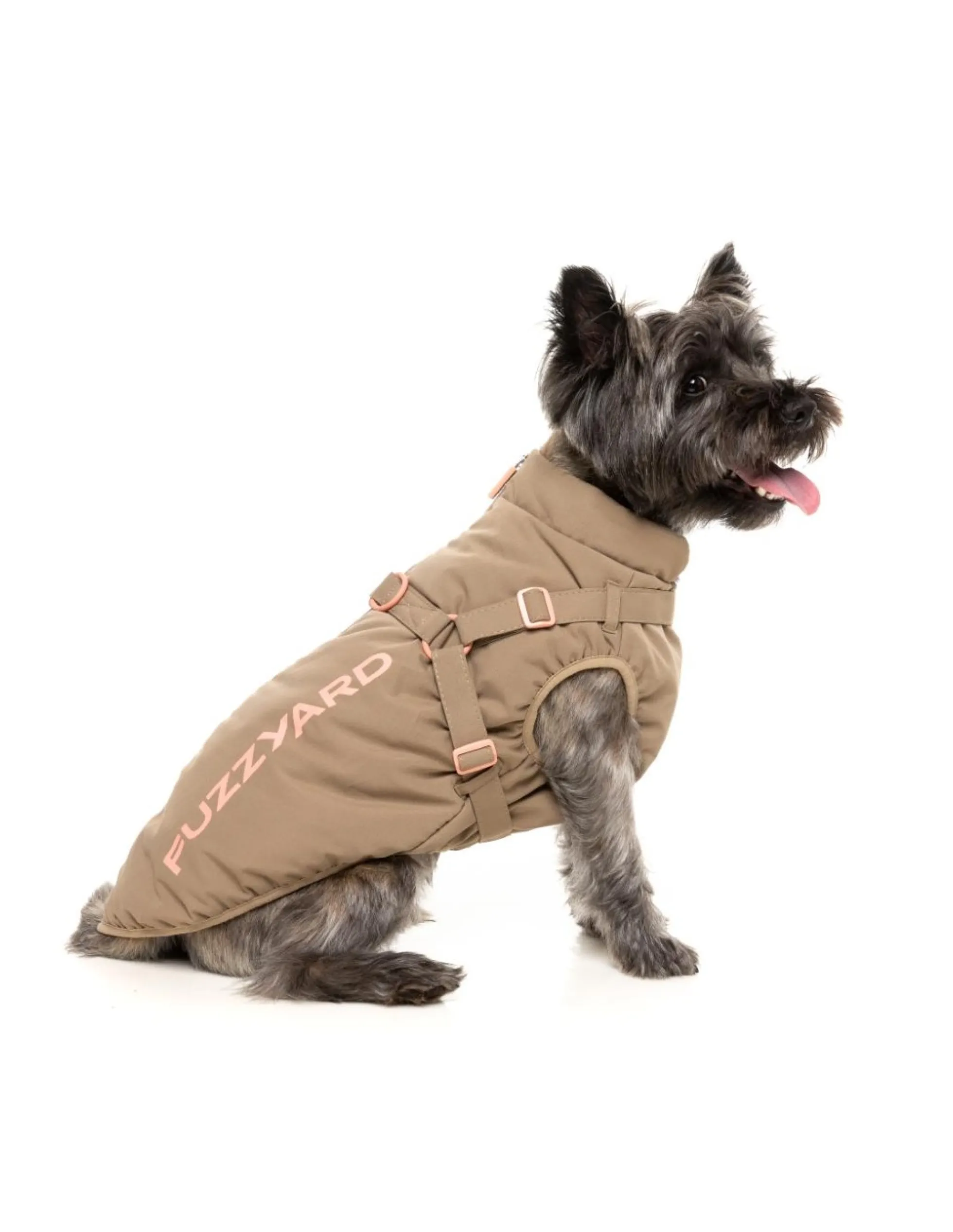 FuzzYard Pet Products FuzzYard Horizon Jacket Taupe