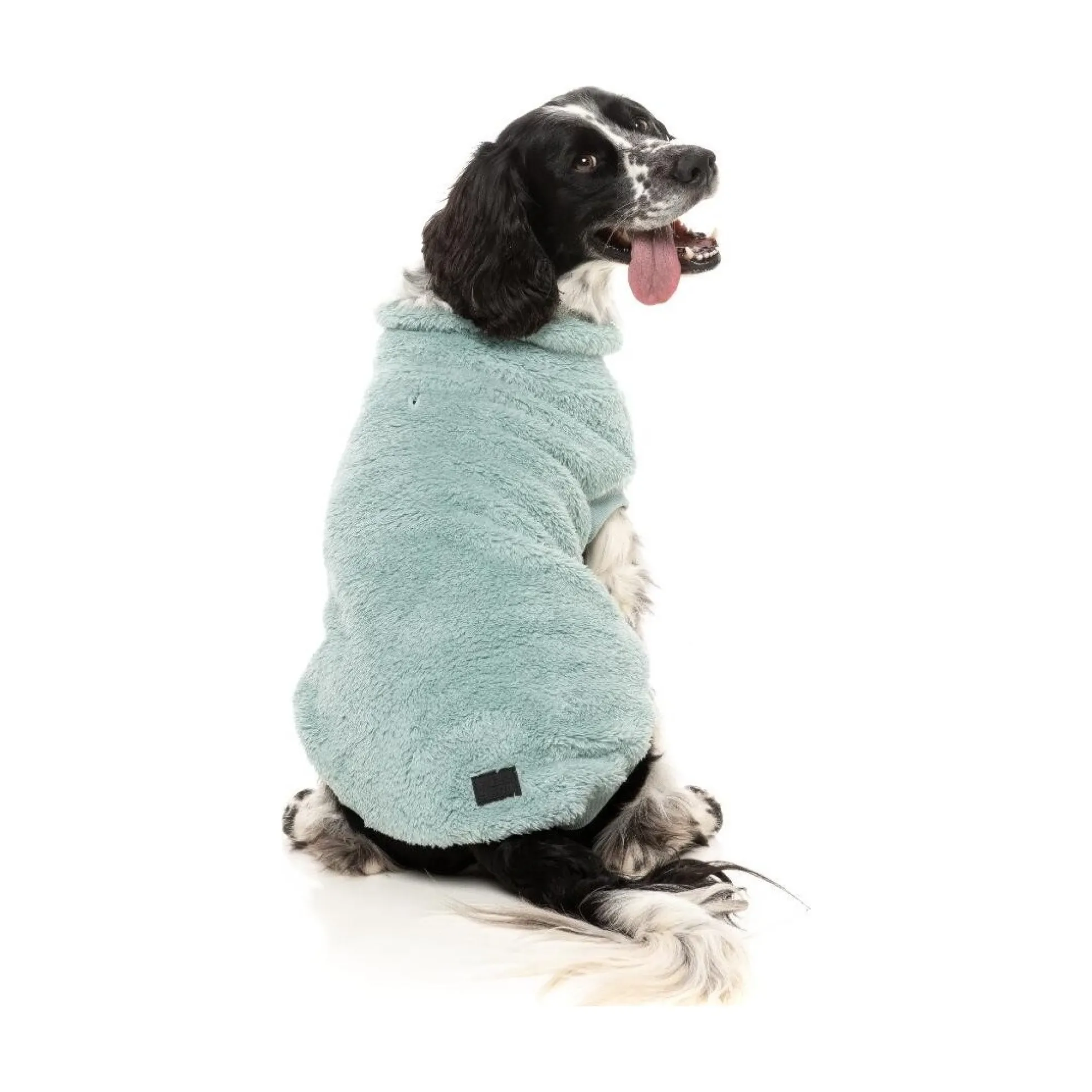 FuzzYard Pet Products FuzzYard Sweater Turtle Teddy 25 Blue