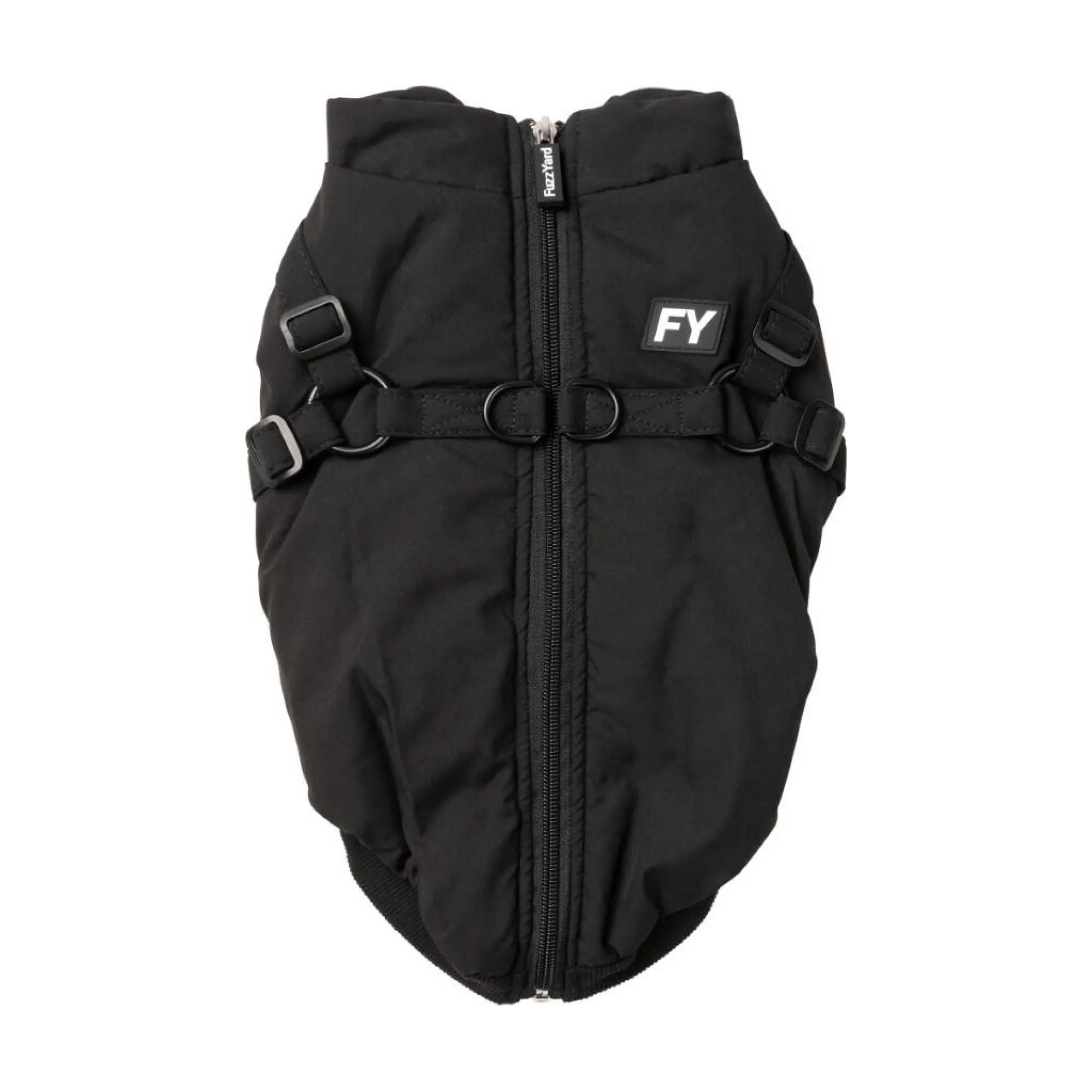 FuzzYard Pet Products FuzzYard Flash Jacket Black