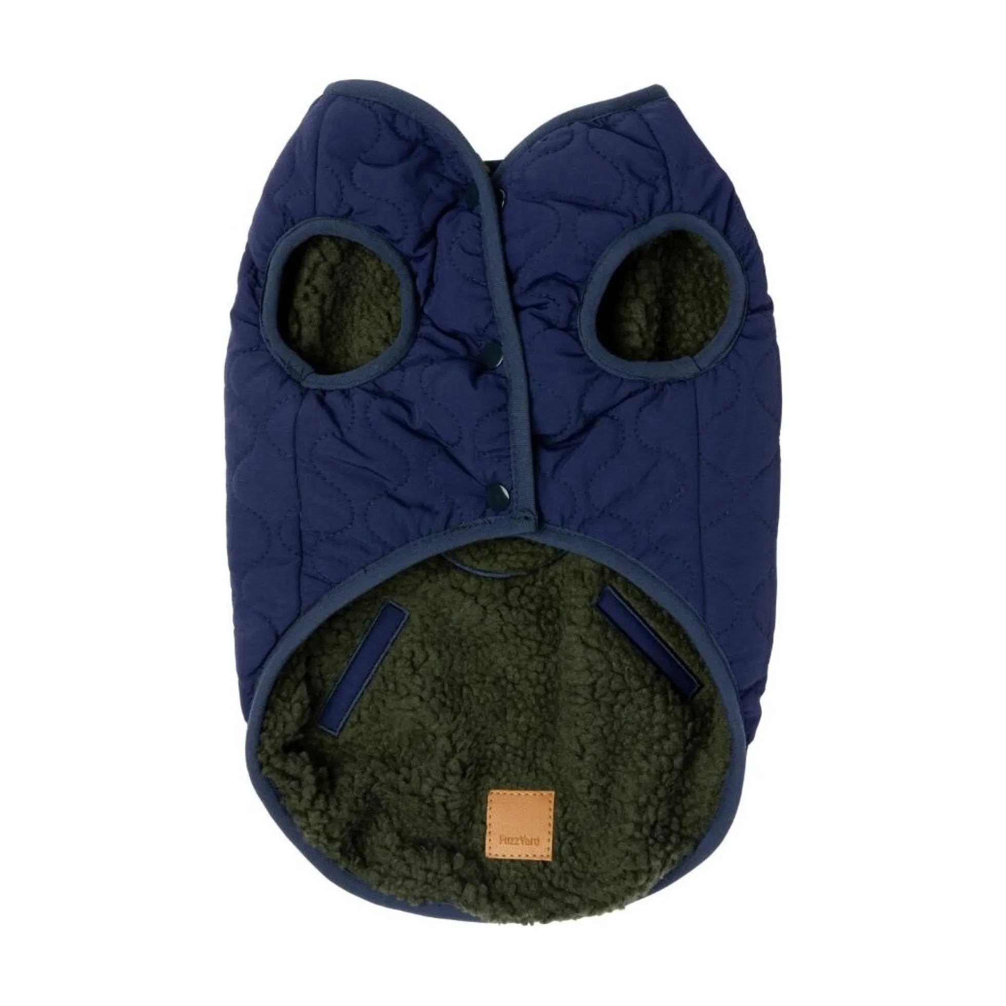 FuzzYard Pet Products FuzzYard Nara Jacket Dark Moss