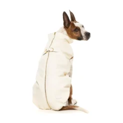 FuzzYard Pet Products FuzzYard Vienna Jacket Off White
