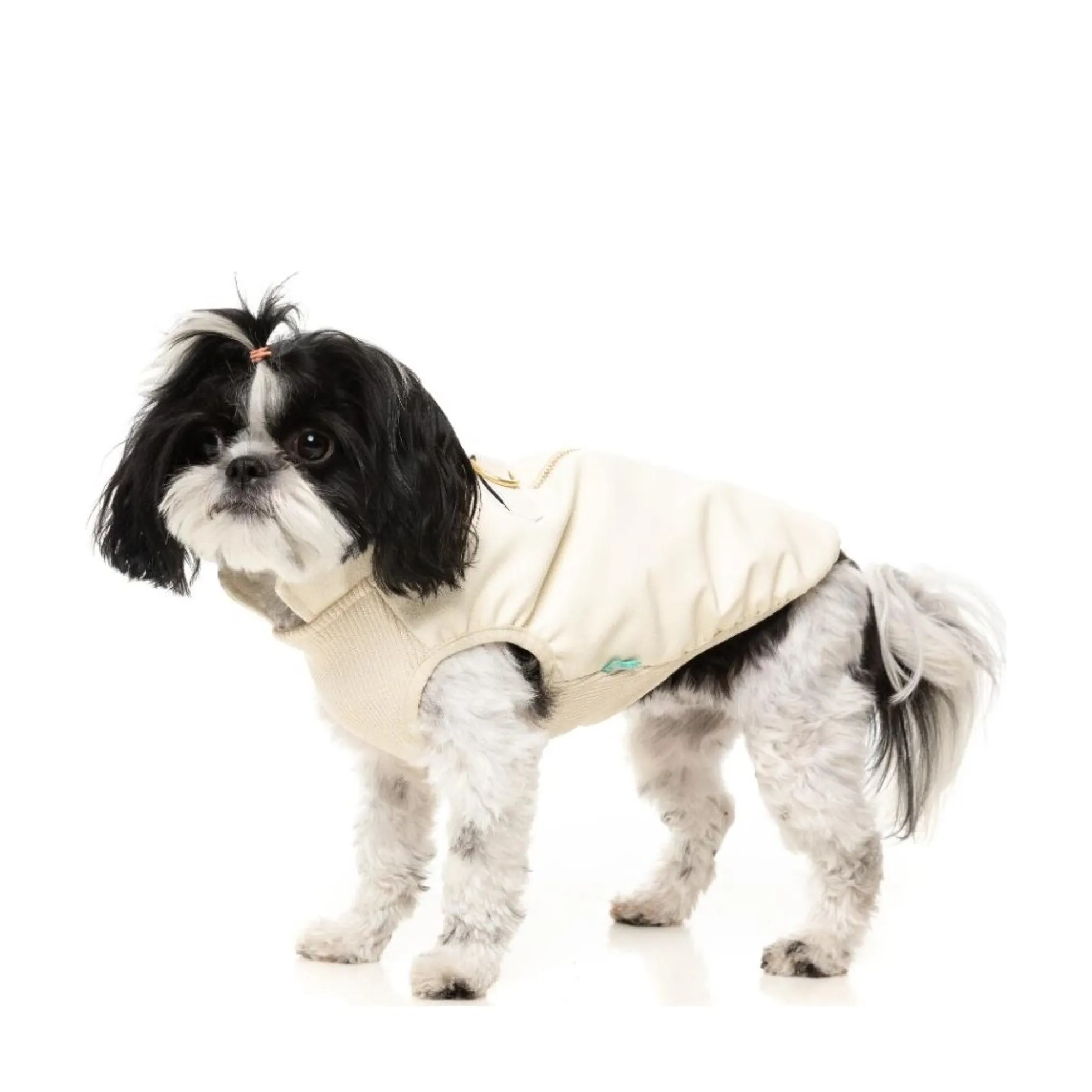 FuzzYard Pet Products FuzzYard Vienna Jacket Off White