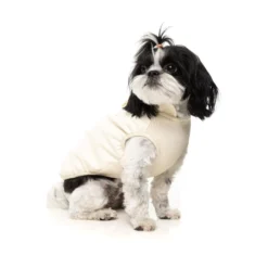 FuzzYard Pet Products FuzzYard Vienna Jacket Off White