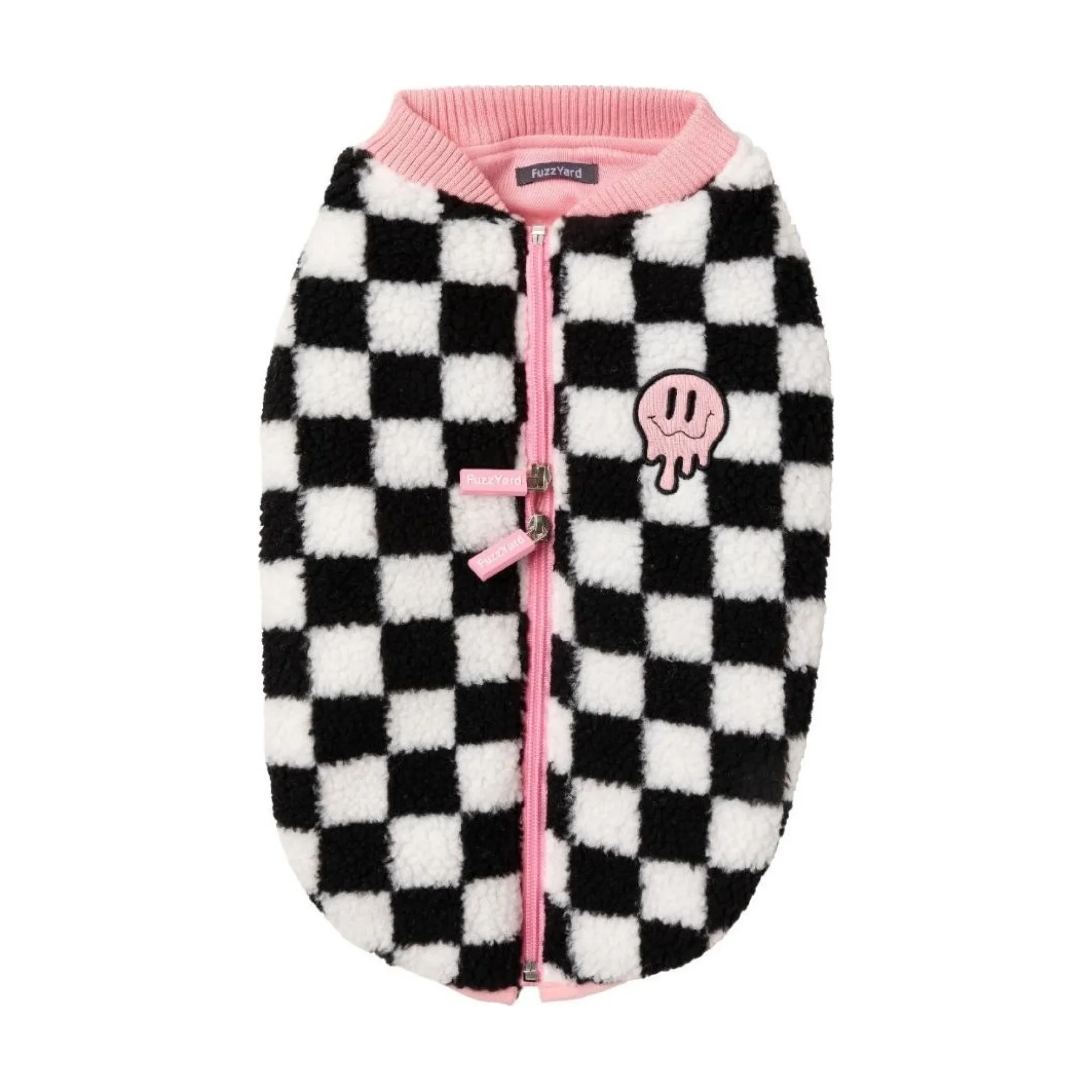 FuzzYard Pet Products FuzzYard Ollie Jacket Pink