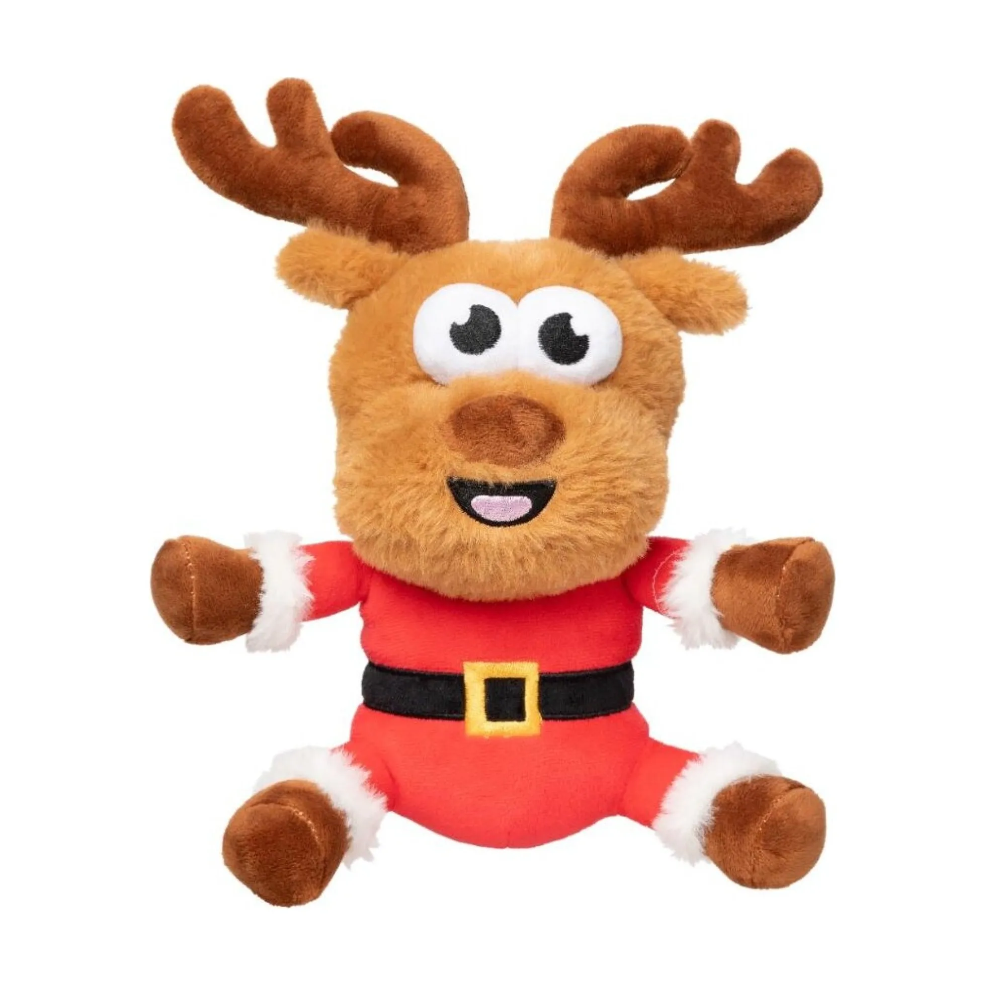 FuzzYard Xmas Hundleksak Reggie Claus Reindeer