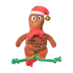 FuzzYard Xmas Kattleksak Chicken it Twice Chook