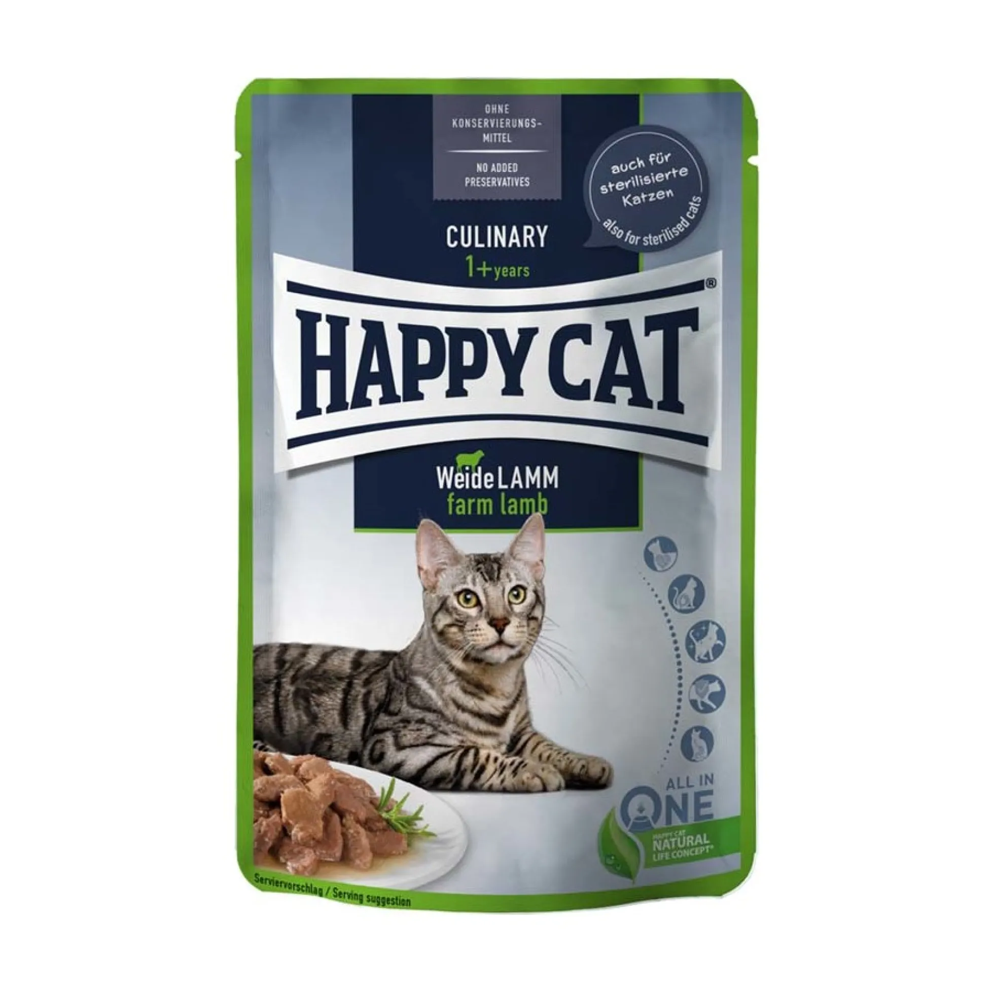 Happy Cat Meat in Sauce Culinary Farm Lamb