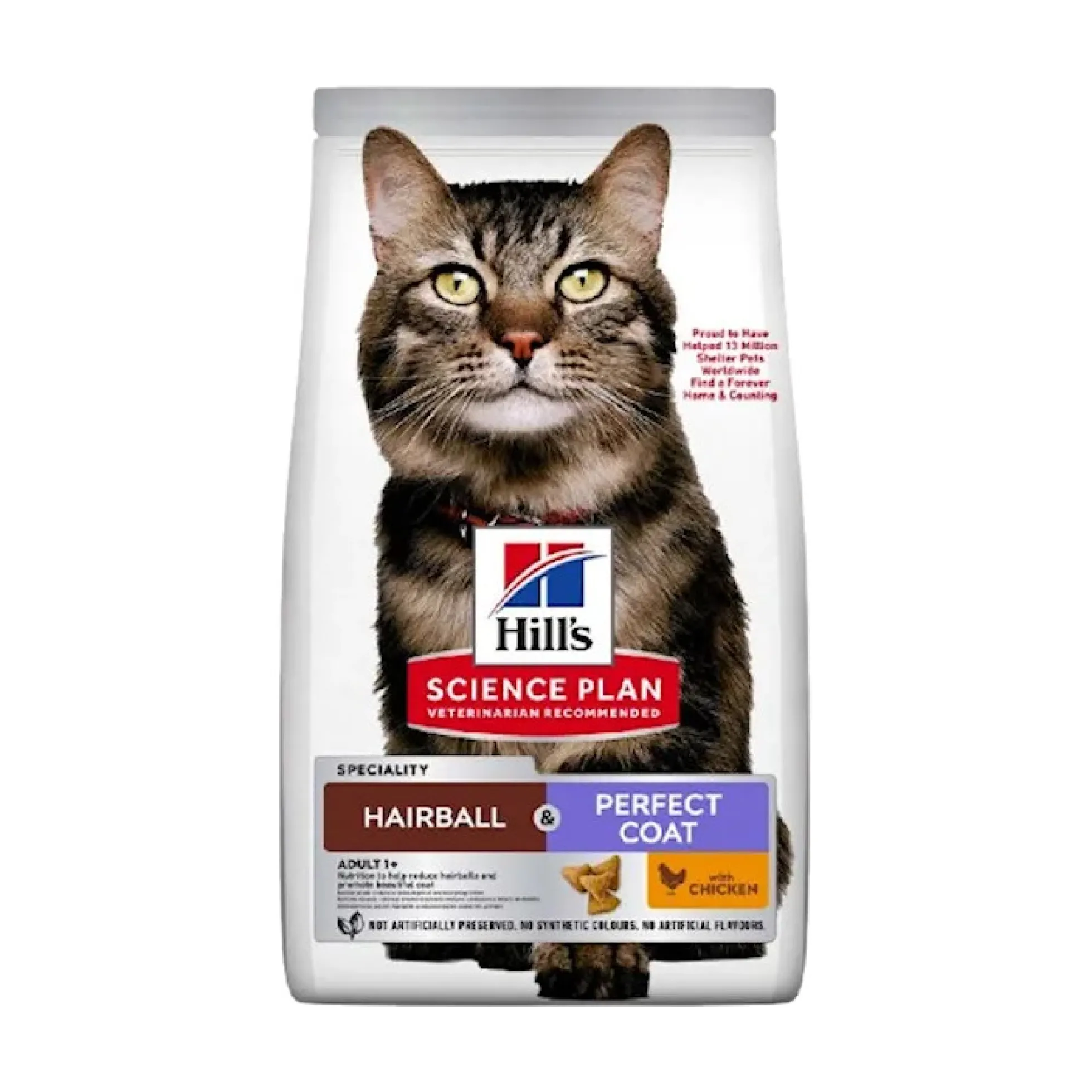 Hill's Pet Nutrition Hill's Adult Cat Hairball & Perfect Coat med Kyckling